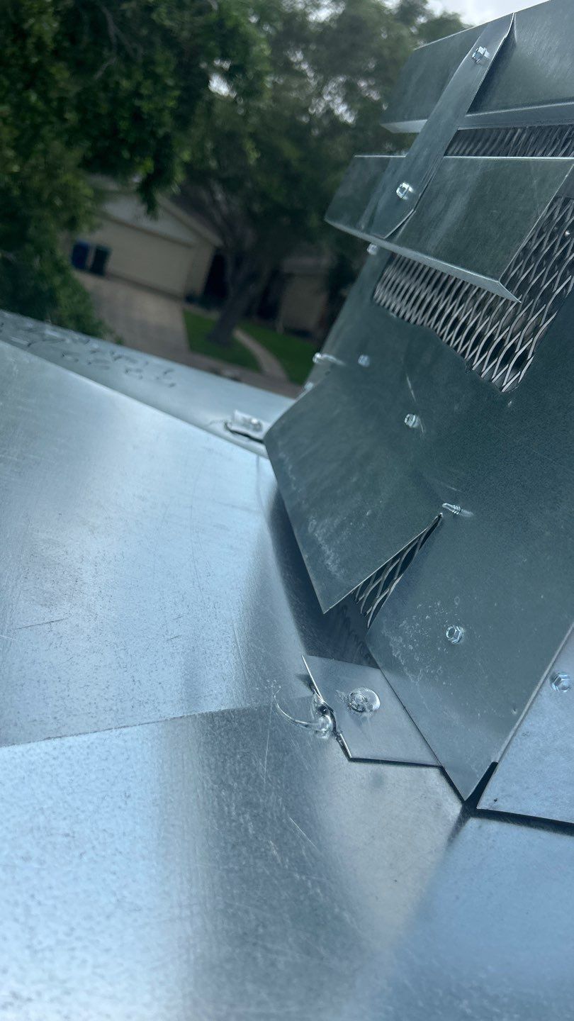 Chimney Cap & Chase Replacement using Galvanized Chimney Cap & Chase by Lighthouse Roofing