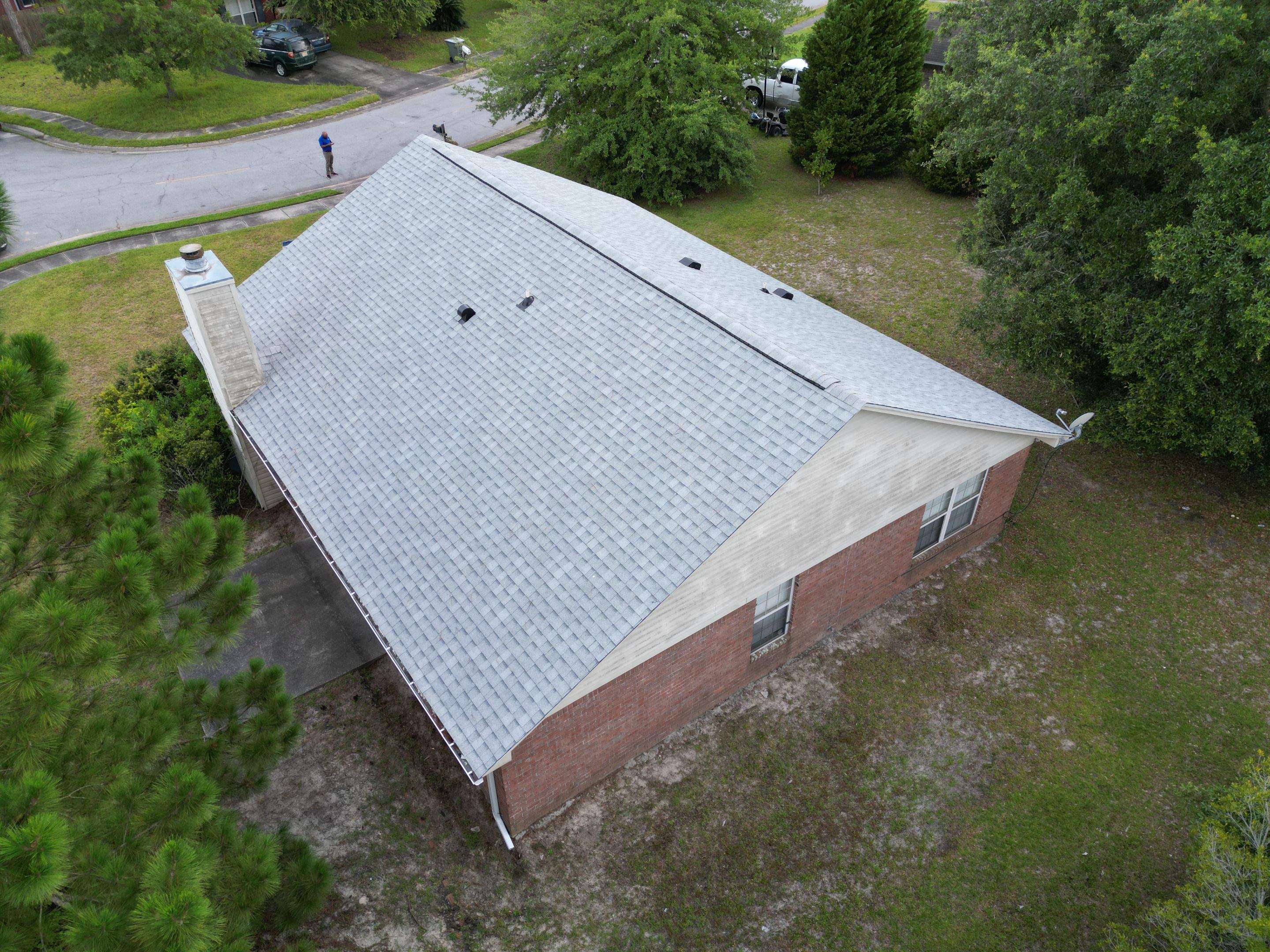 Residential Roofing Installation using Atlas Pinnacle Pristine Oyster Shell by Talya Roofing