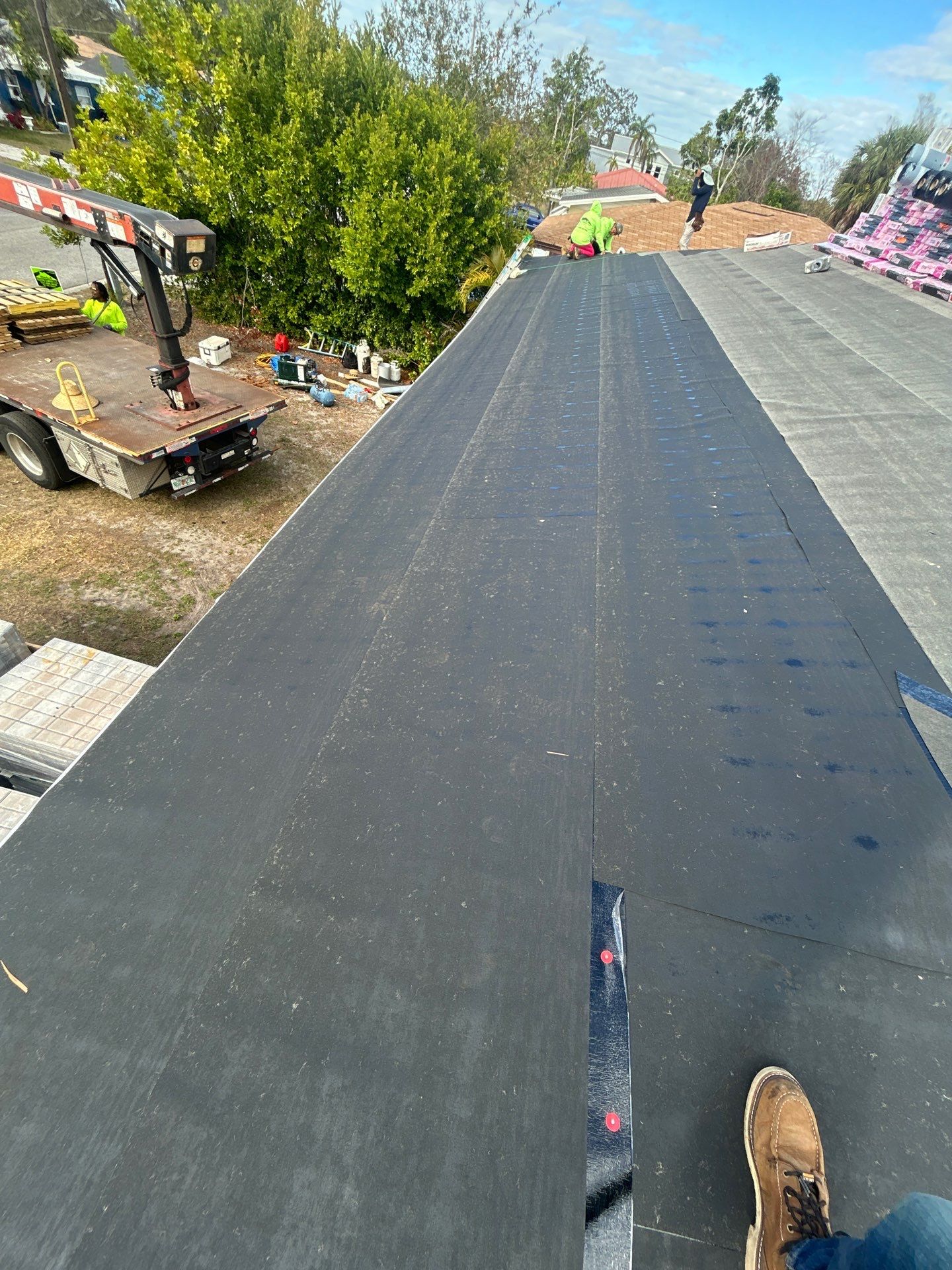 Project in Clearwater 33756 by Mitchell Roofing Company LLC 