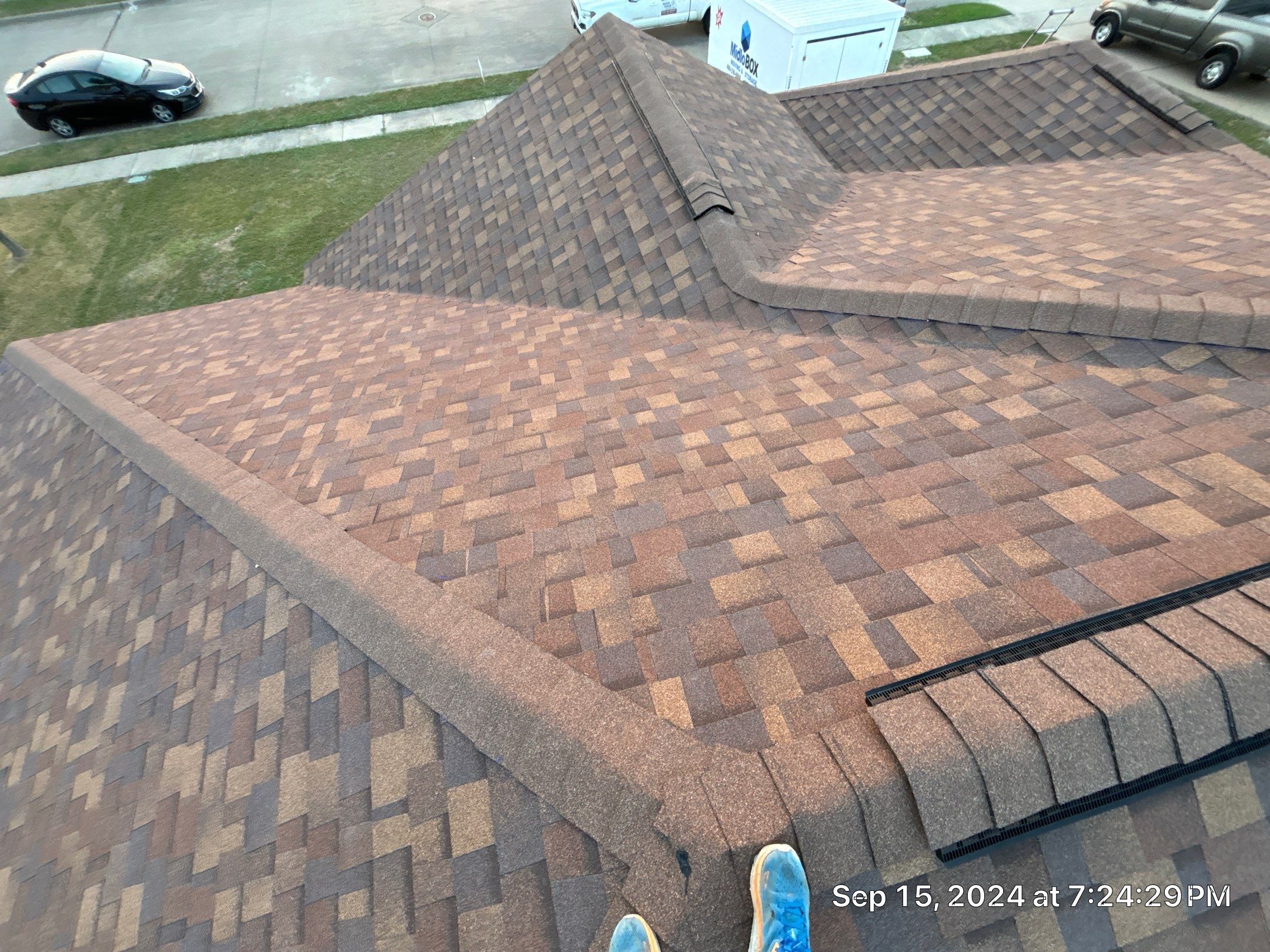 USAA Approved Reroof Project by Berry Good Roofing 