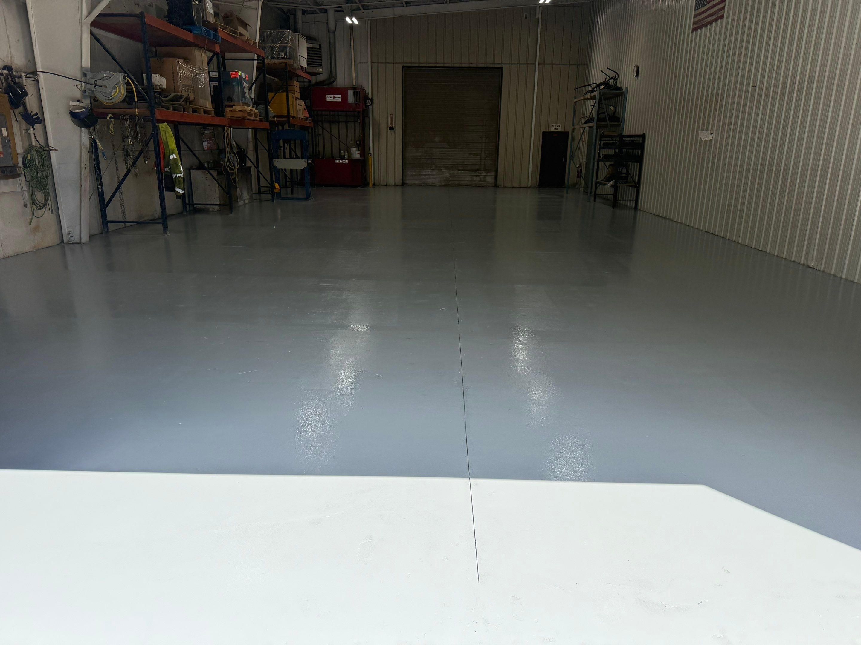Commercial Concrete Coating and Floor Refinishing in Sioux Falls by Select Painting, Coatings & Garage Cabinets