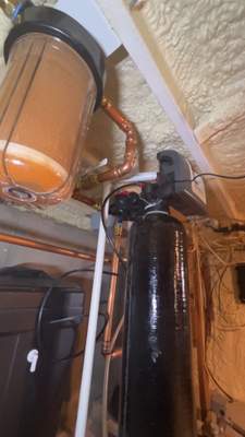 Water Filter Drain Line Rework — Rowley, MA