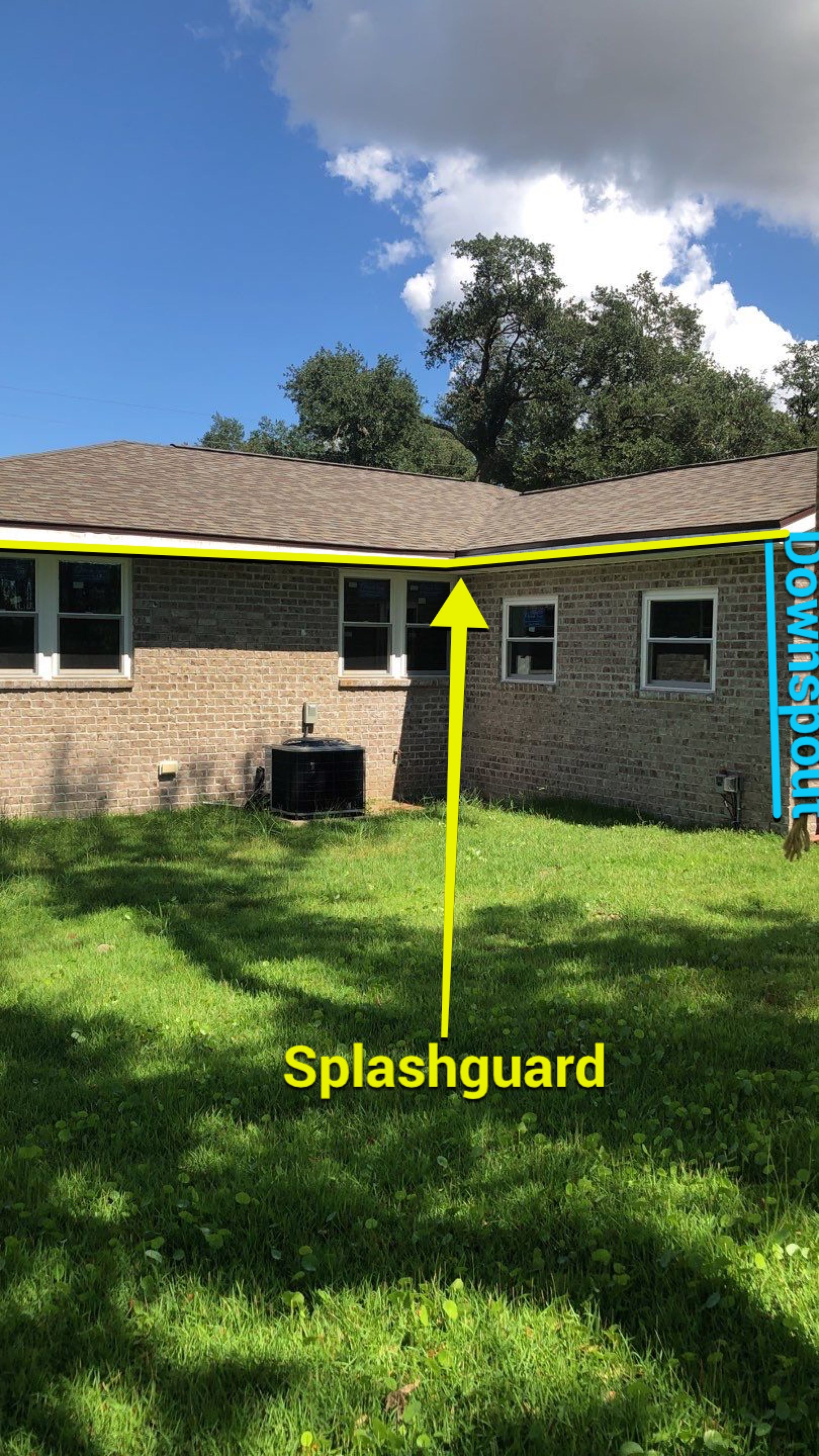 Seamless Gutter Installation using White K-Style Gutters by Gutter Professors