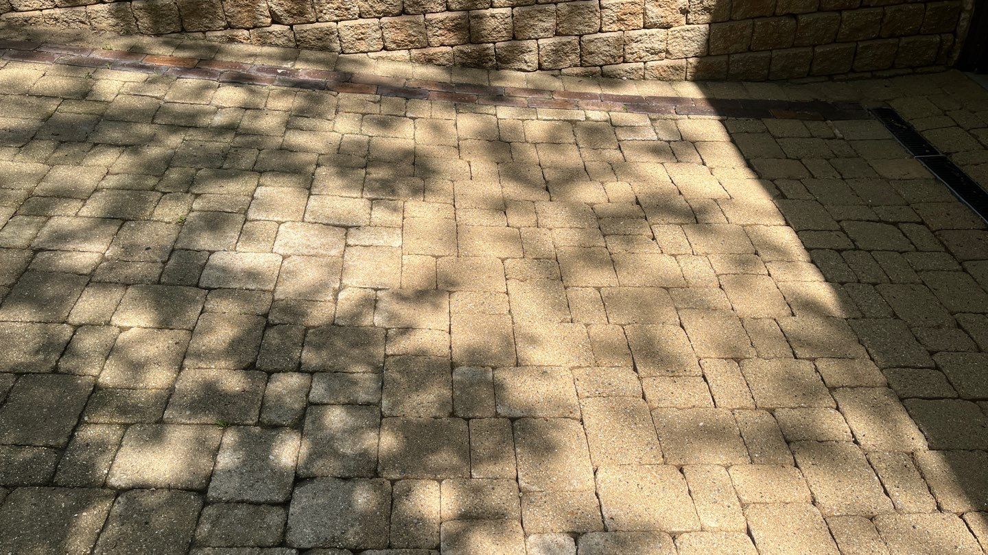 Glencoe, IL brick paver cleaning and stone cleaning by Northern Power Washing LLC.