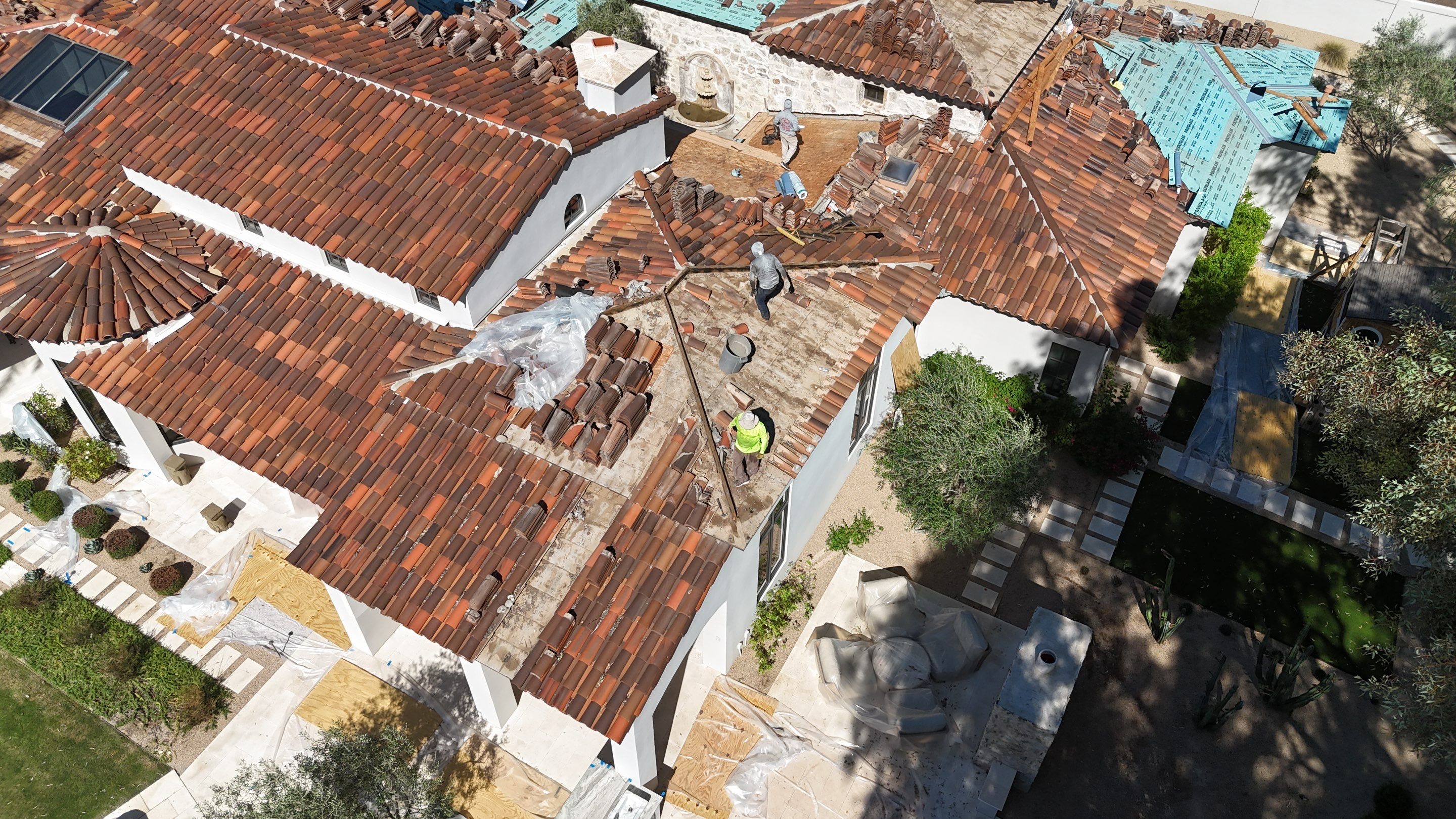 Project in Paradise Valley, AZ by Saint Roofing