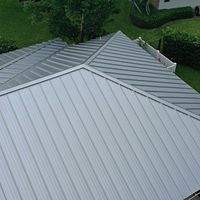 24ga 1.5" Mechanical Seam Mill Finish by Total Roofing System The Metal Roof Experts