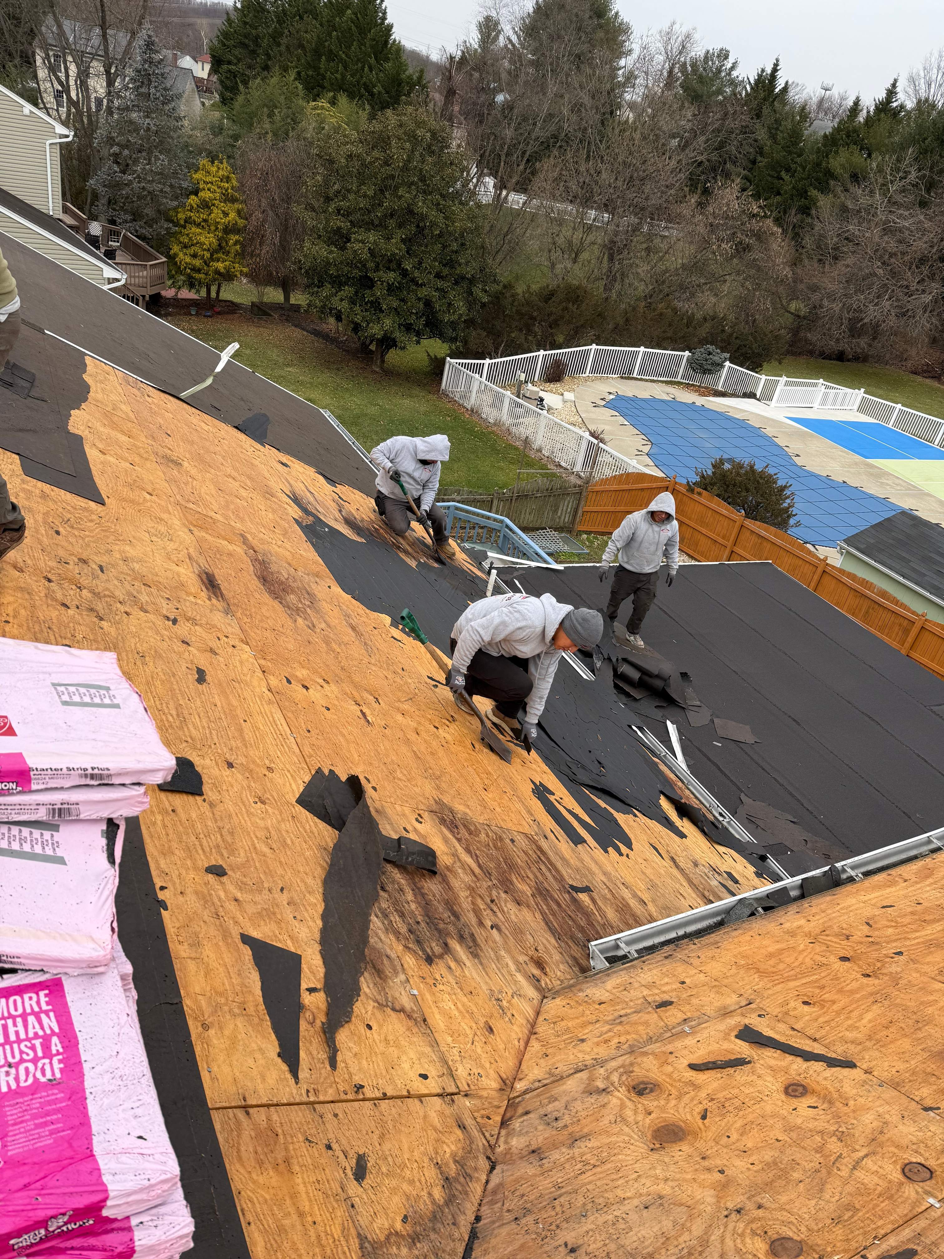 Residential Roofing Installation using Owens Corning TruDefinition Duration by Matter Construction, LLC