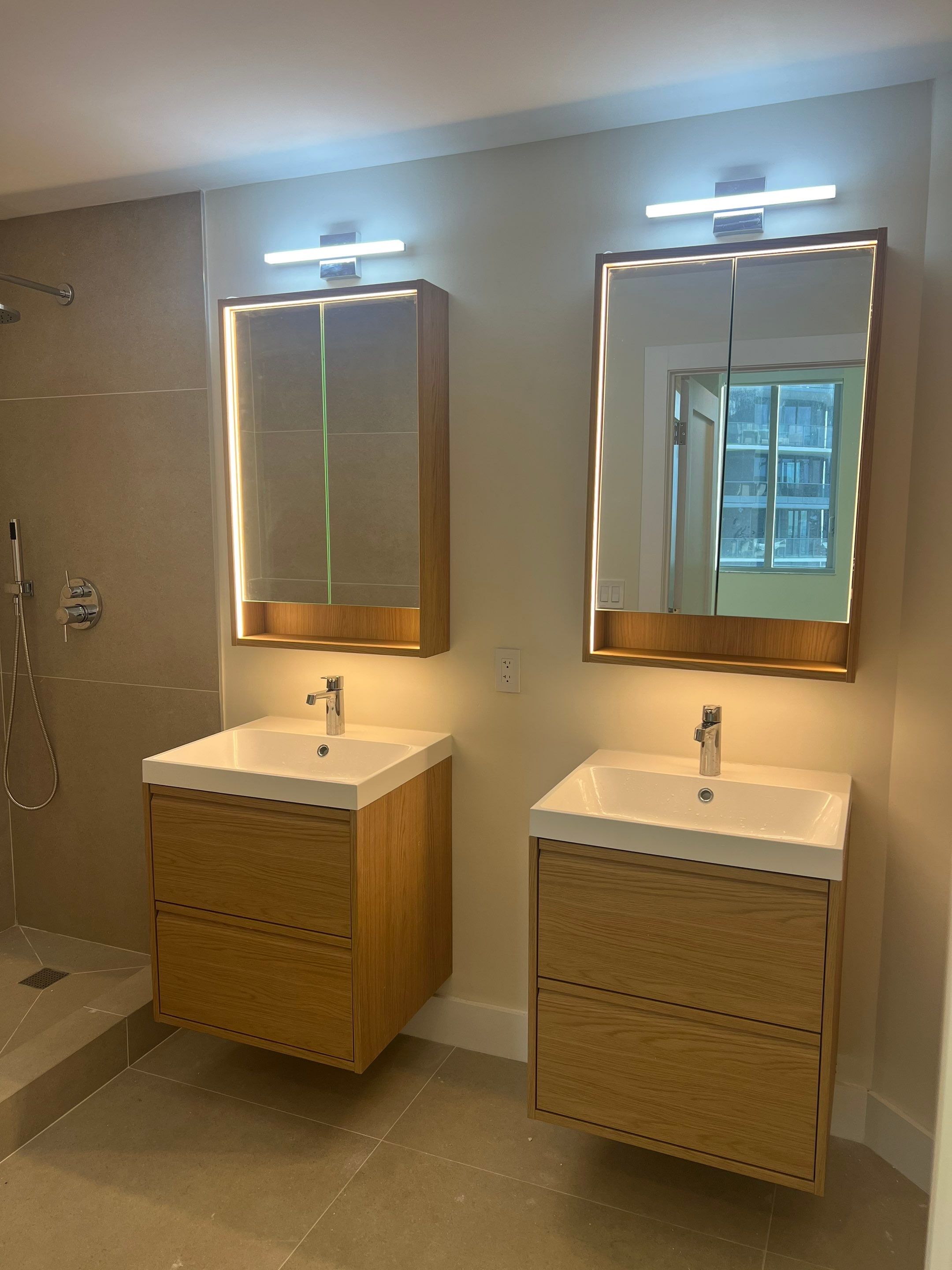 Bathroom and Flooring Renovation by The Goat Contractor ( Giampri Corp)
