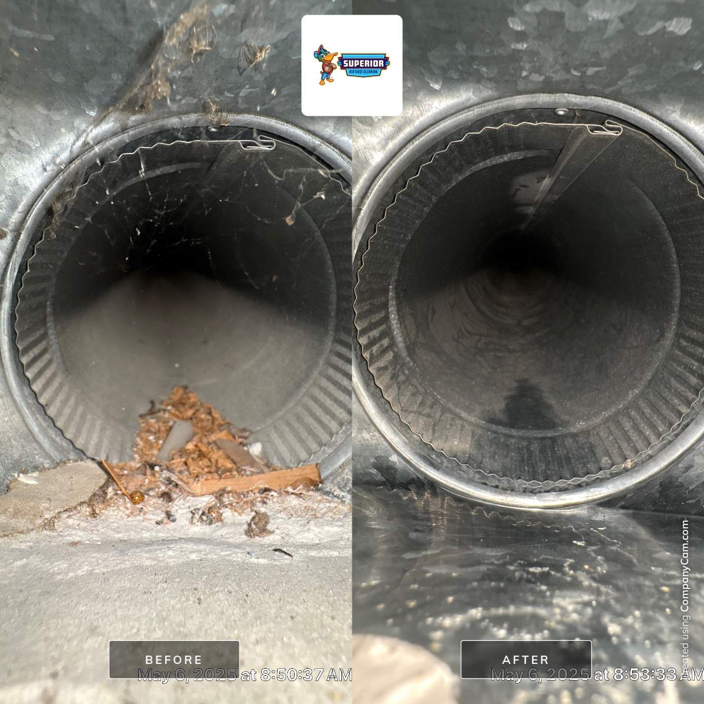 Air Duct Cleaning With a Vacuum Truck in Aliquippa, PA by Superior Air Duct Cleaning