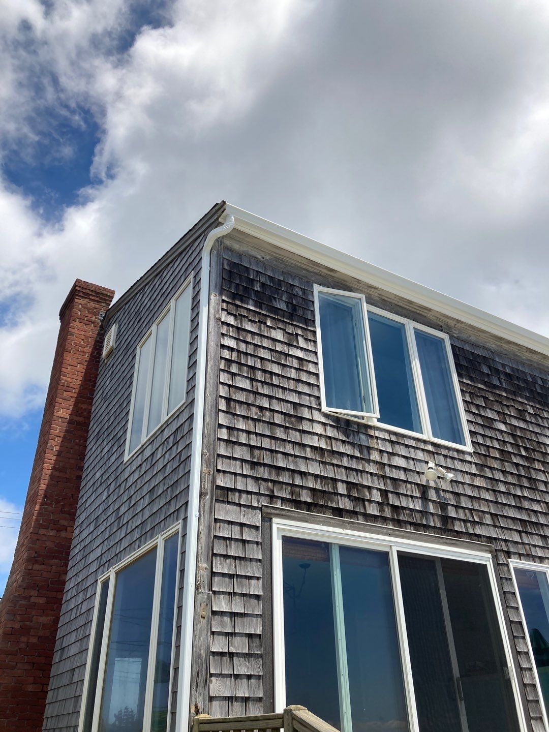 New Gutter and Fascia for this Beach House in Truro by Gutter Pro Enterprises