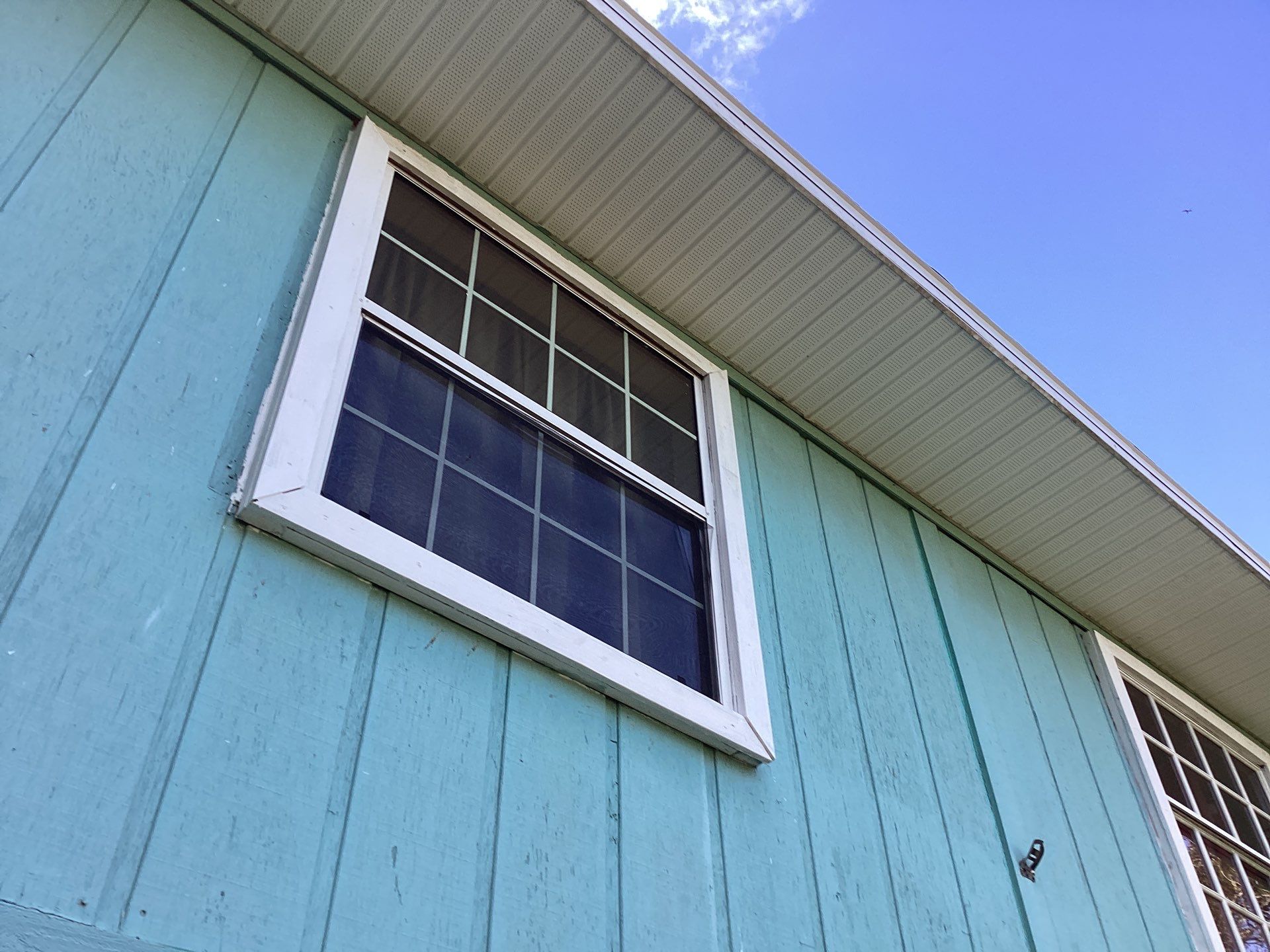 Soffit and Fascia Installation using White Soffit in Lehigh Acres, FL by Gutter Professors