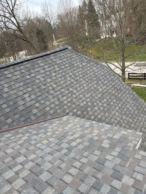 Residential Roofing Repair using Certainteed Landmark Asphalt Shingles