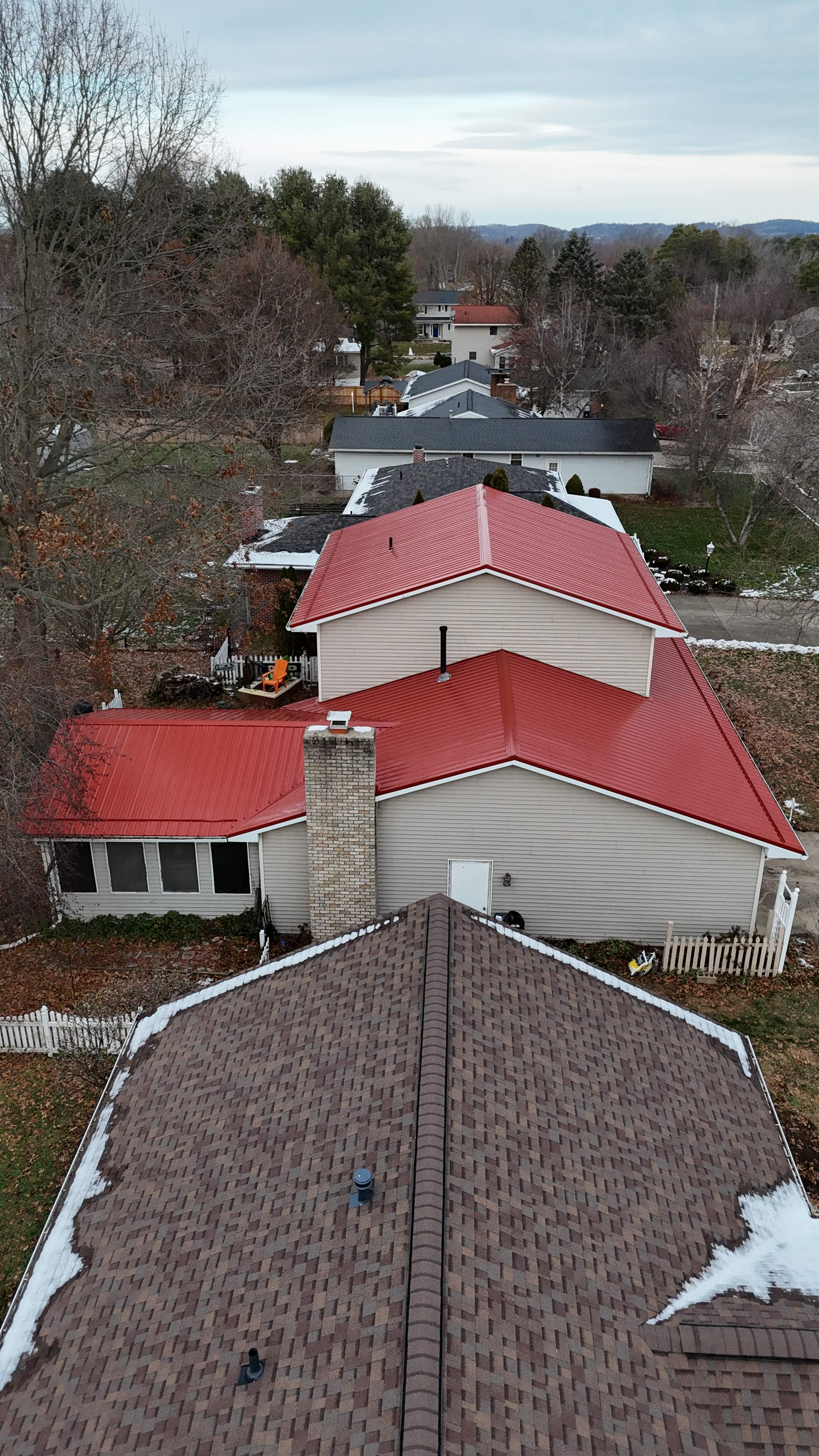 New Philadelphia Ohio Metal Roof Instalation by Pine Ridge Roofing LLC