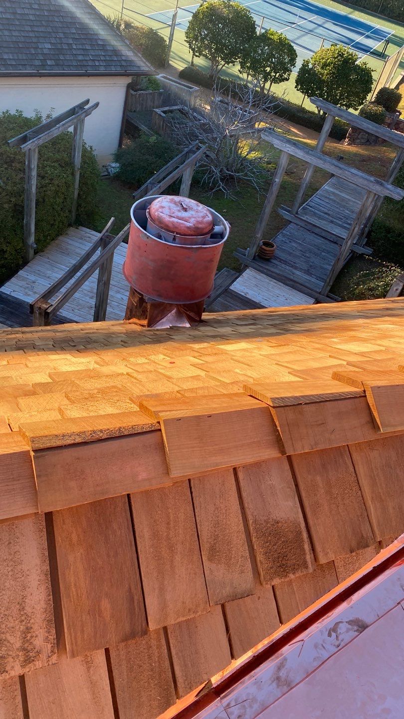 Residential Cedar Shake Roof Installation | Madison, MS by Watkins Construction & Roofing