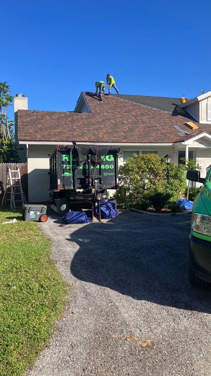 Project in St Pete 33703 by Mitchell Roofing Company LLC 