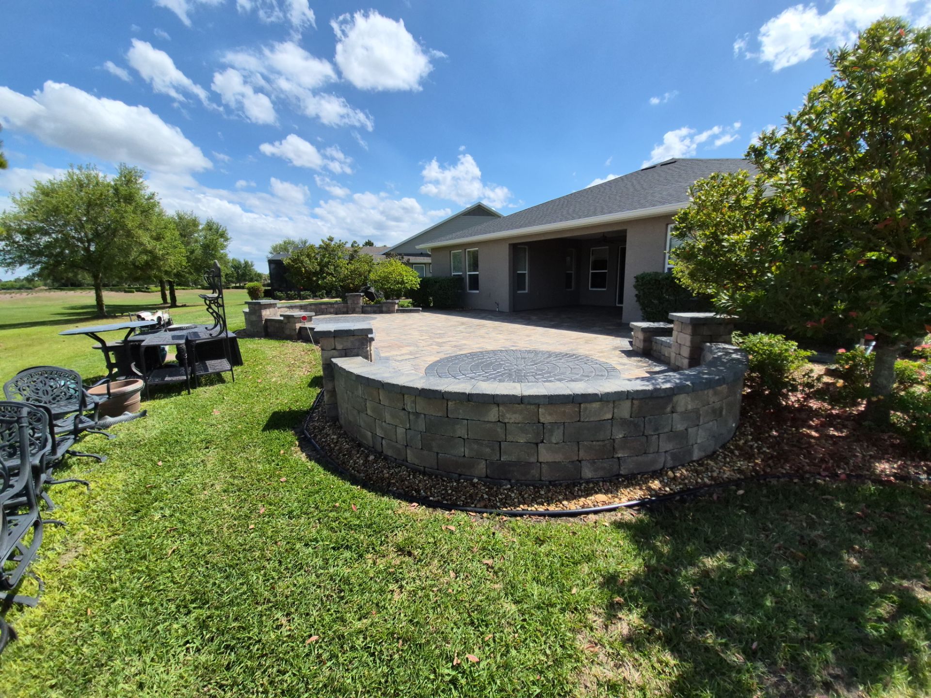 Stone Paver Patio Sealing in Ocala Preserve by Infinite Exteriors LLC