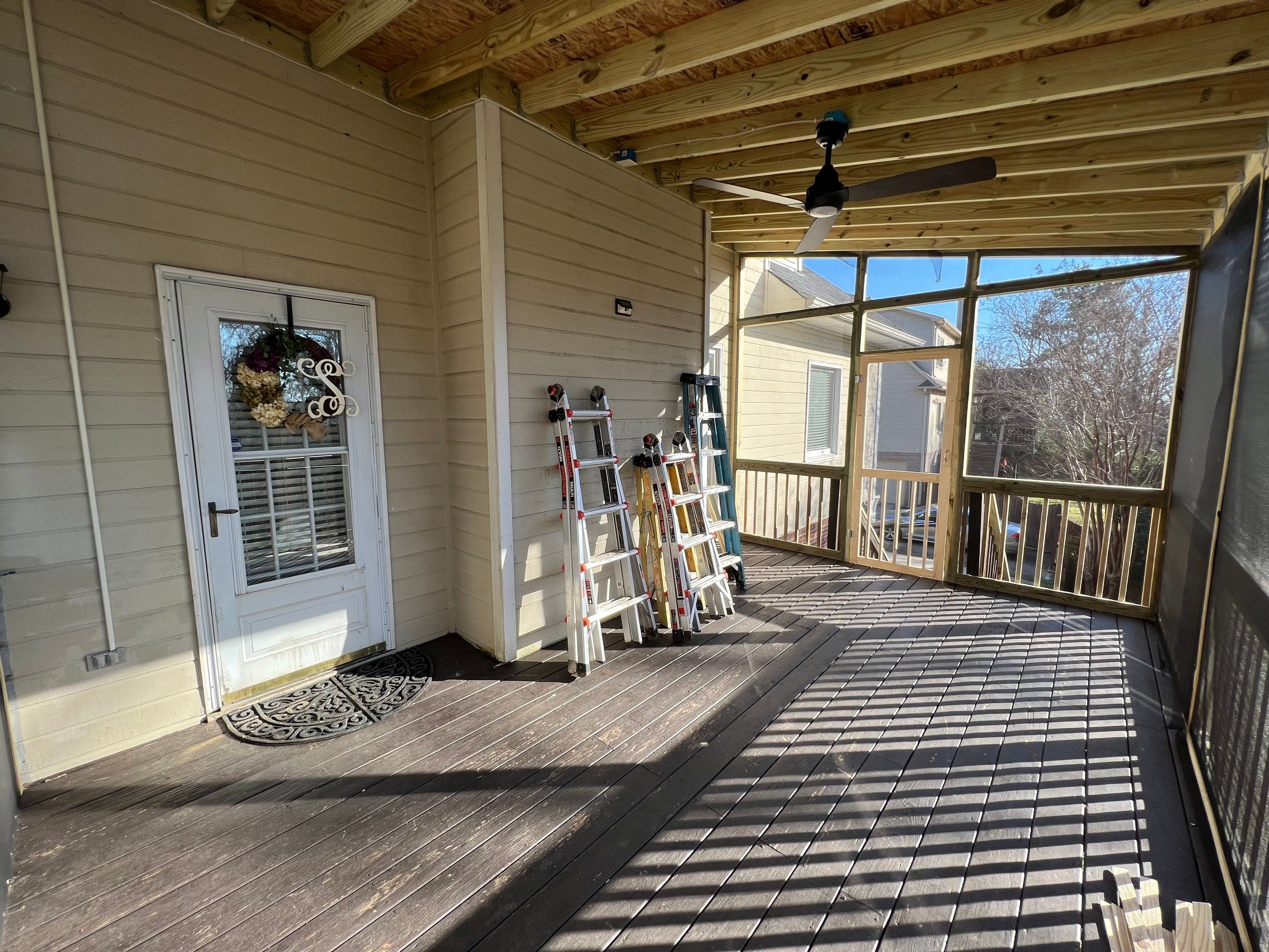 Southwood Screened Porch by Pillar and Pine