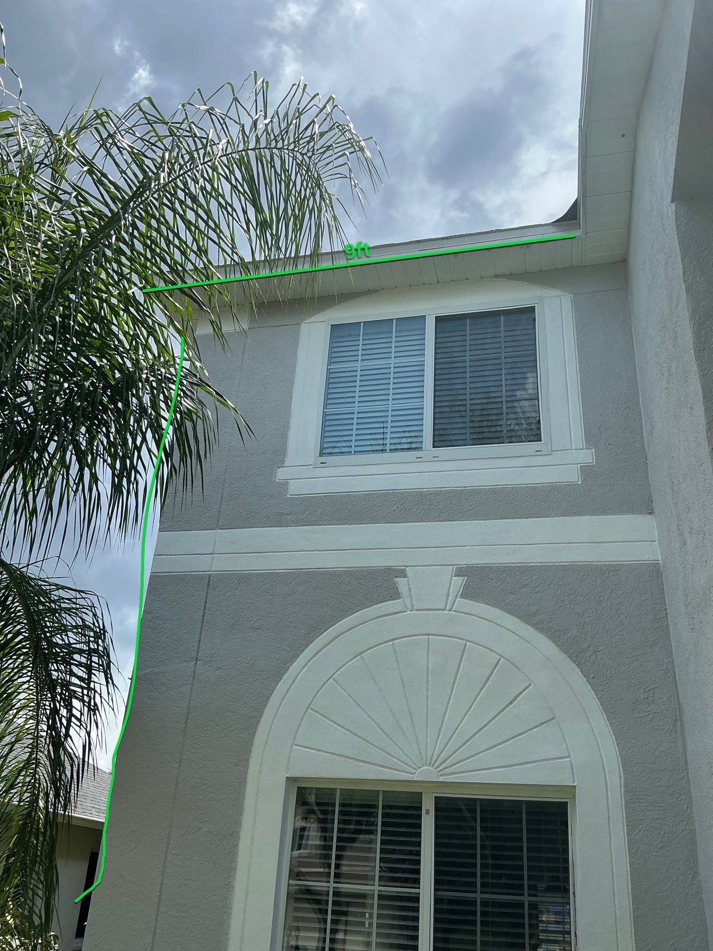 White 6-Inch Seamless Gutters Installation in Tampa FL by Gutter Professors