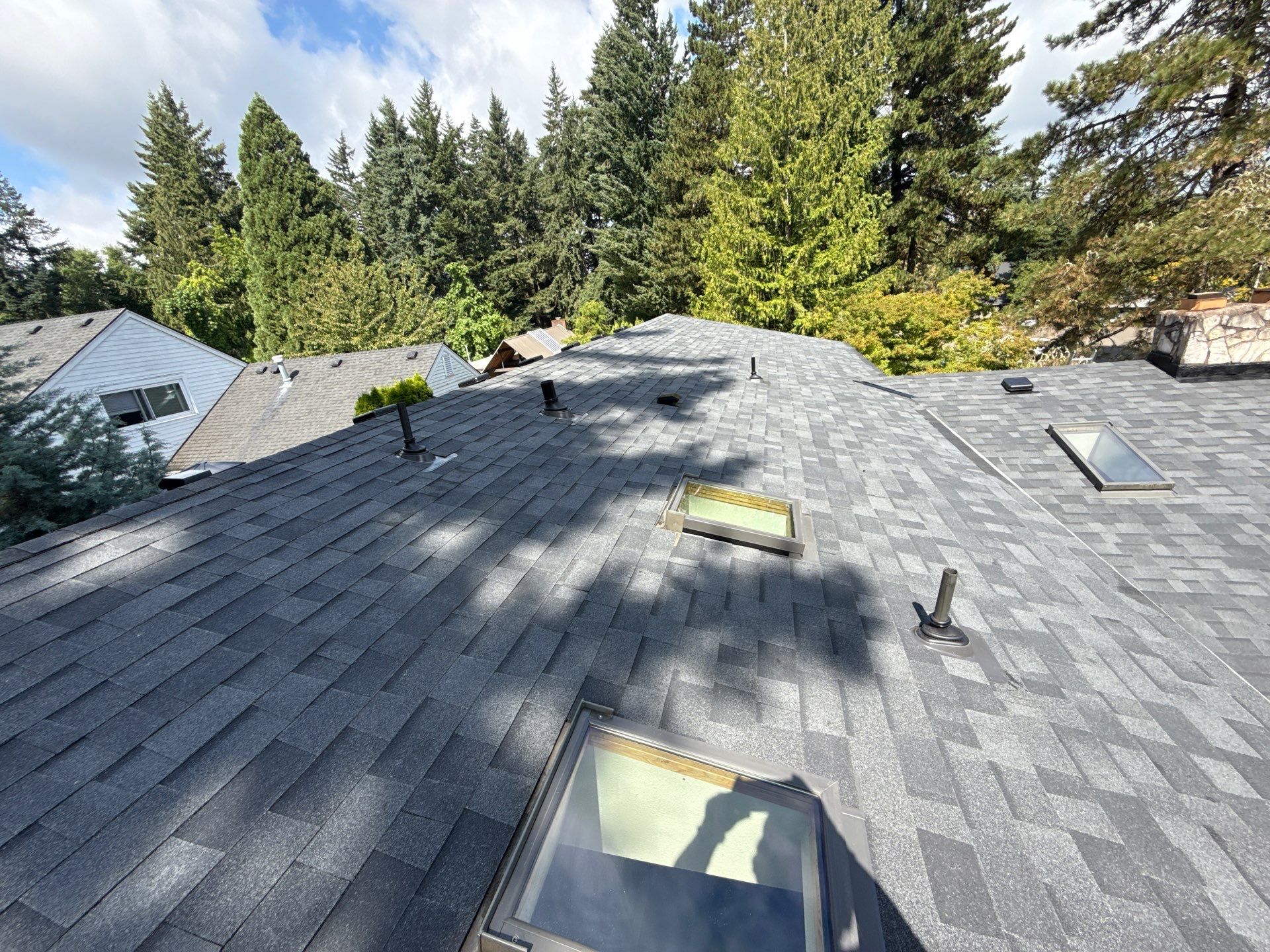 Project in Lake Oswego by Tom Leach Roofing