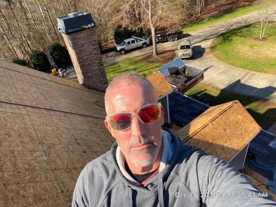 Residential Roofing Installation in Spartanburg, SC using Ceartainteed Landmark Architectural Shingles