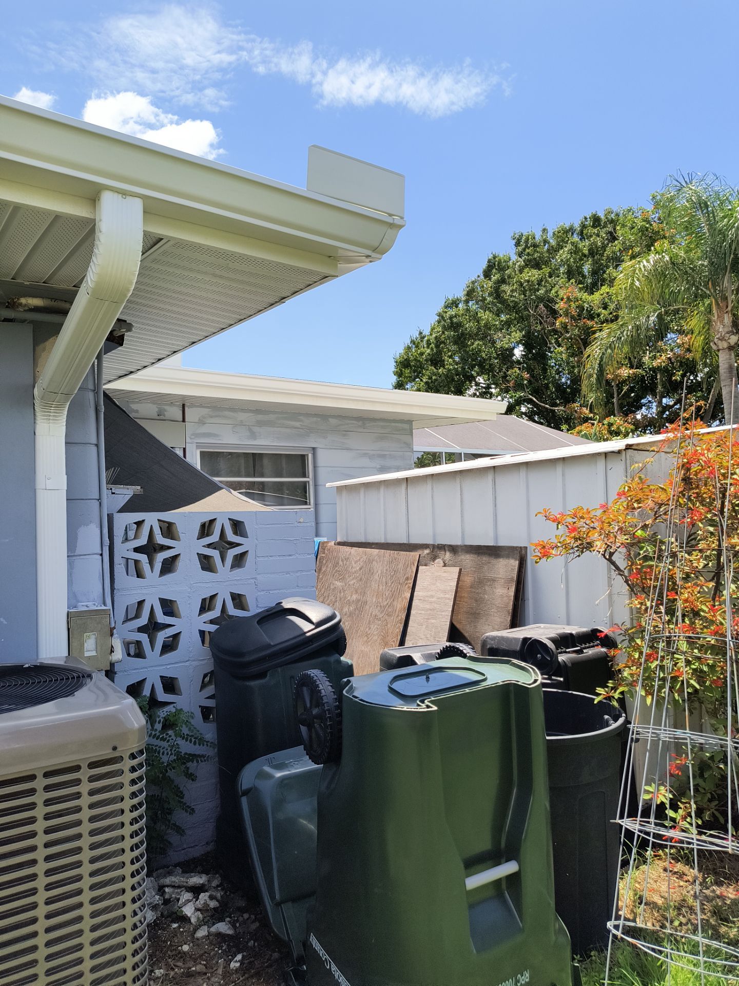 Residential Gutter Upgrade in Sarasota FL by Gutter Professors