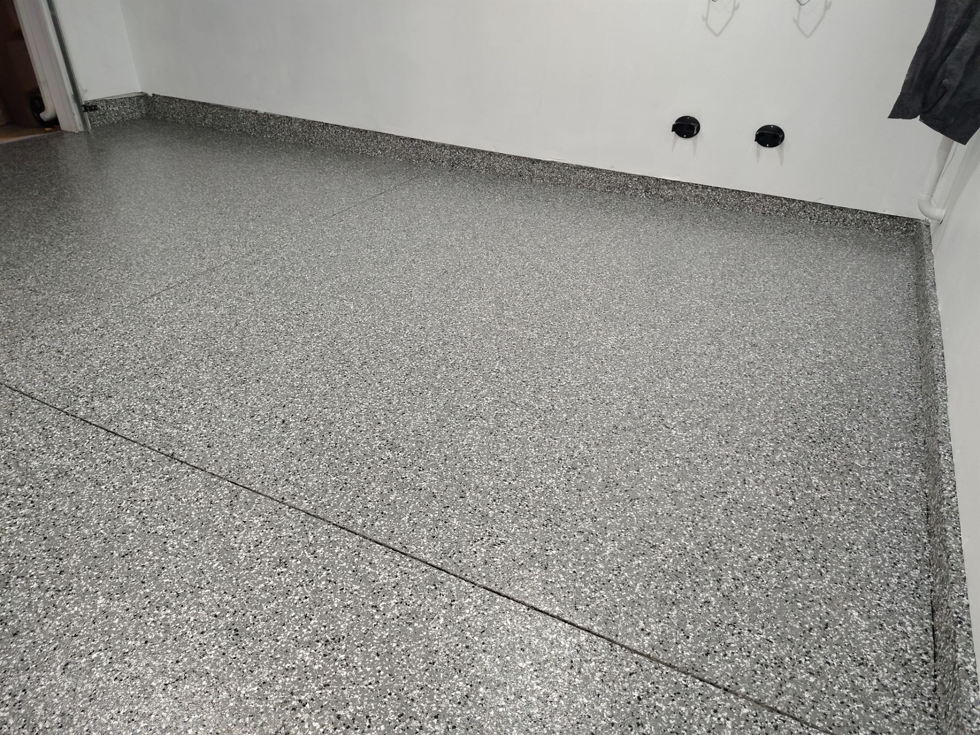 Pleasant Hill Garage Floor Coating Using Polyaspartic by Revival Concrete Coatings, LLC
