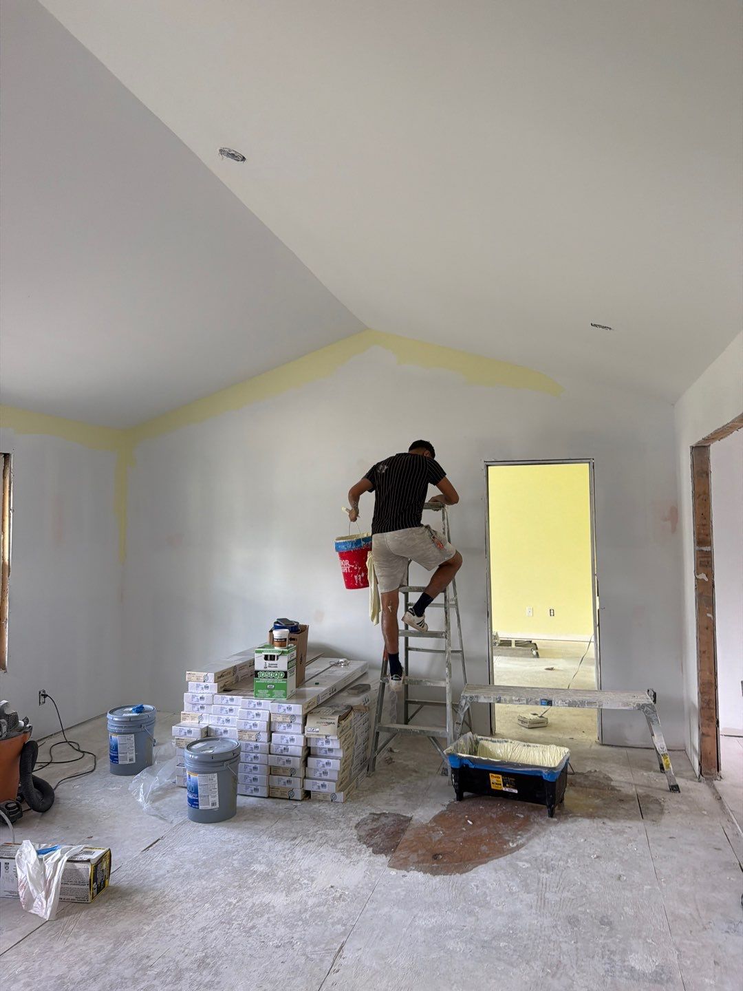 Interior repair by fire damage by Just Brilliant Restoration JBR