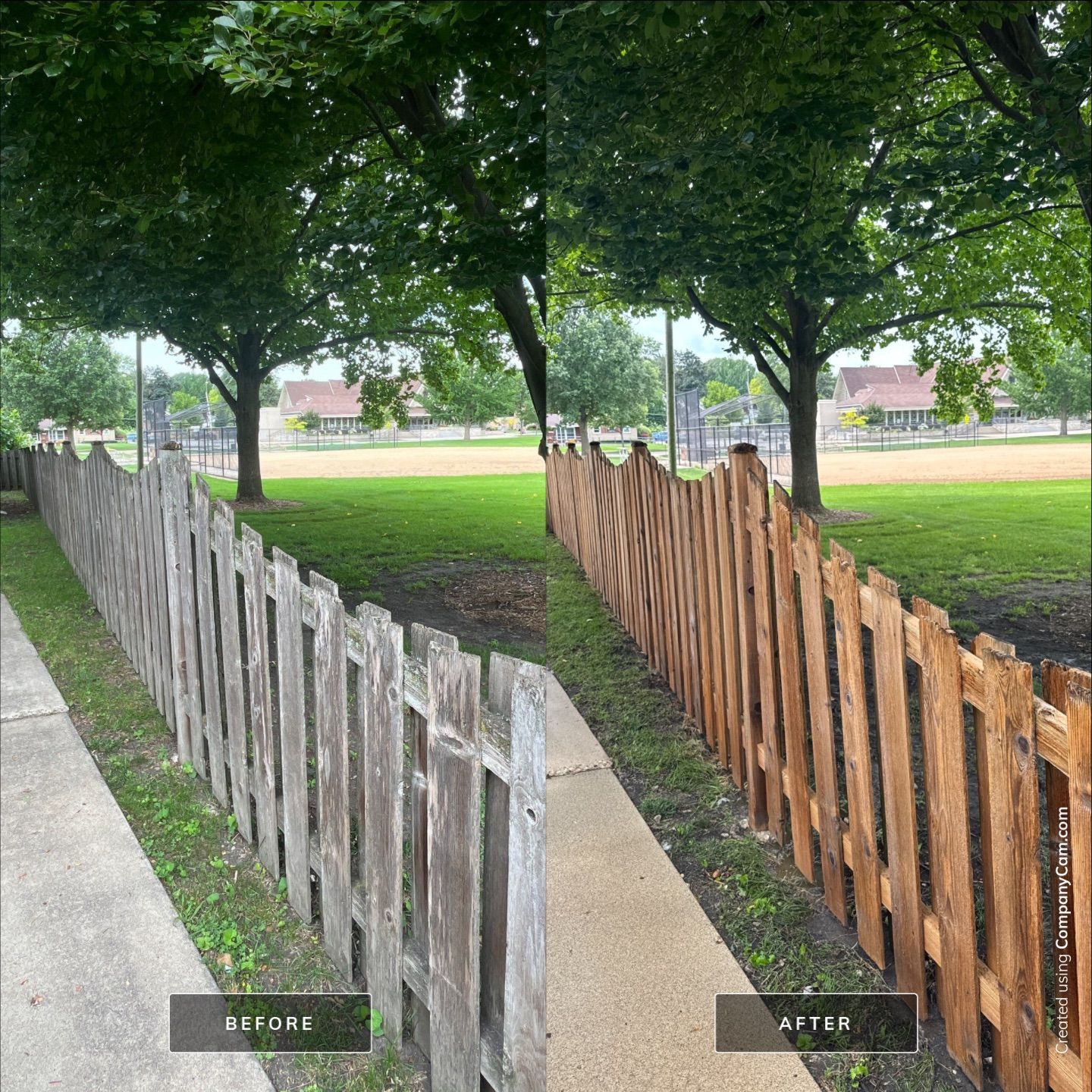 Project in Mt Prospect by Simmons Power & Soft Washing