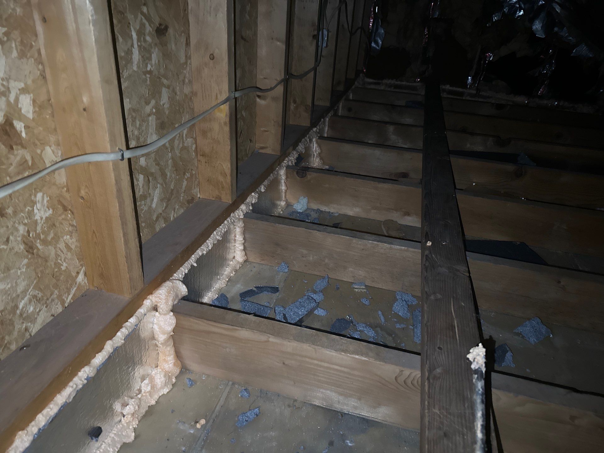 Fixing ice dams and rebuilding an under insulated attic in Weirton, WV 26062 by Home Environment Solutions
