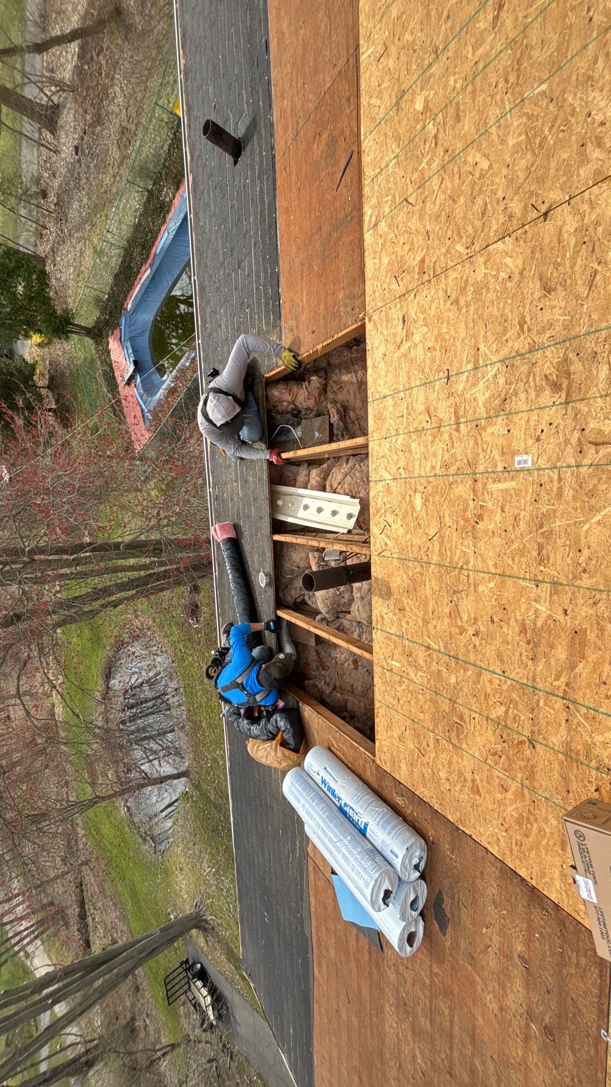 Roof Replacement using CertainTeed Landmark Moire Black by 180 Contractors