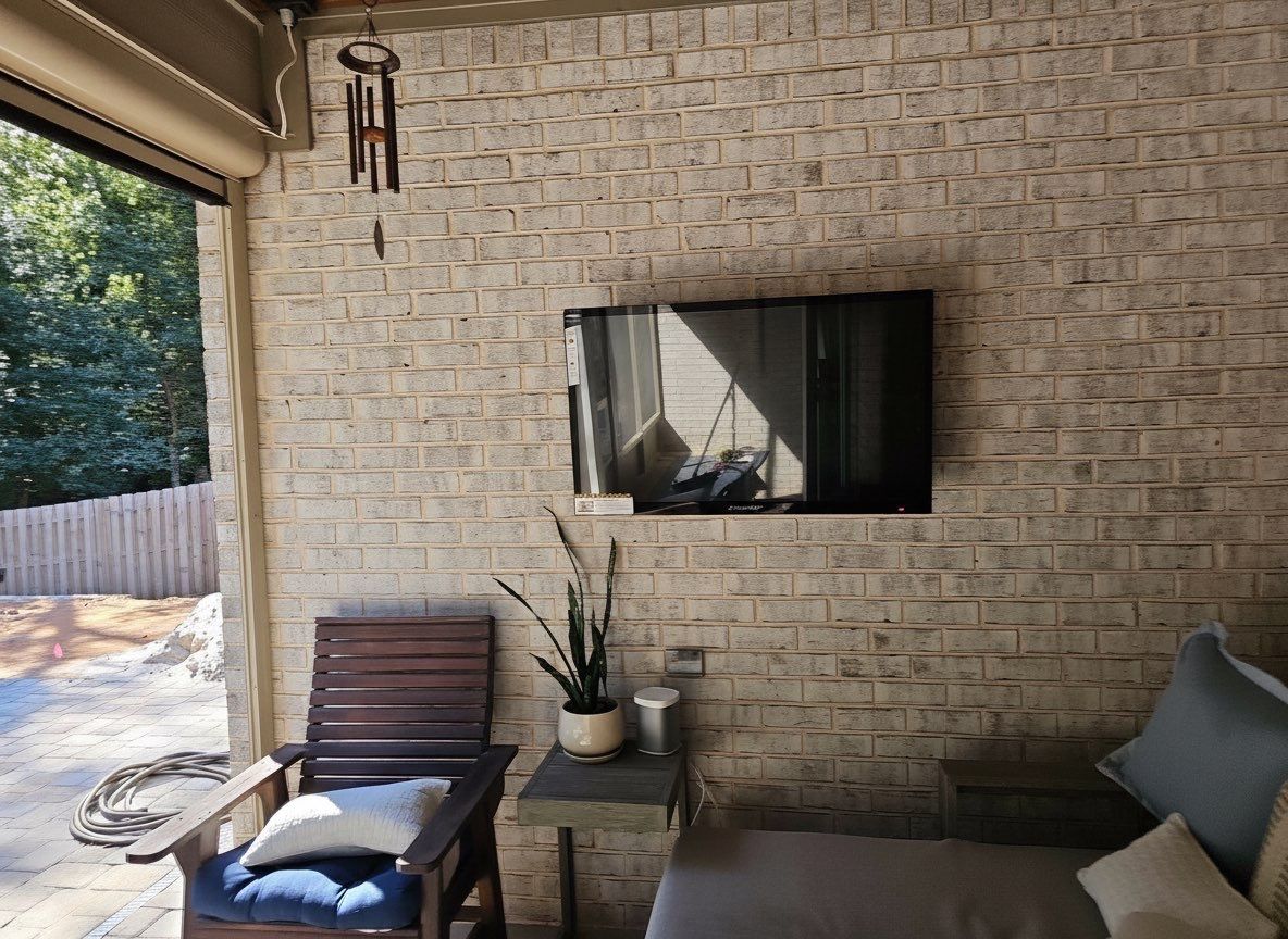Outdoor TV Mounting Projects by Hangman Mounting & Installation 