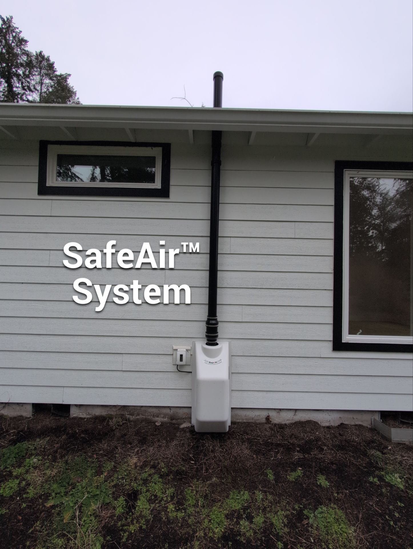 SafeAir™ System with RadonWell™ by JustRadon.Com