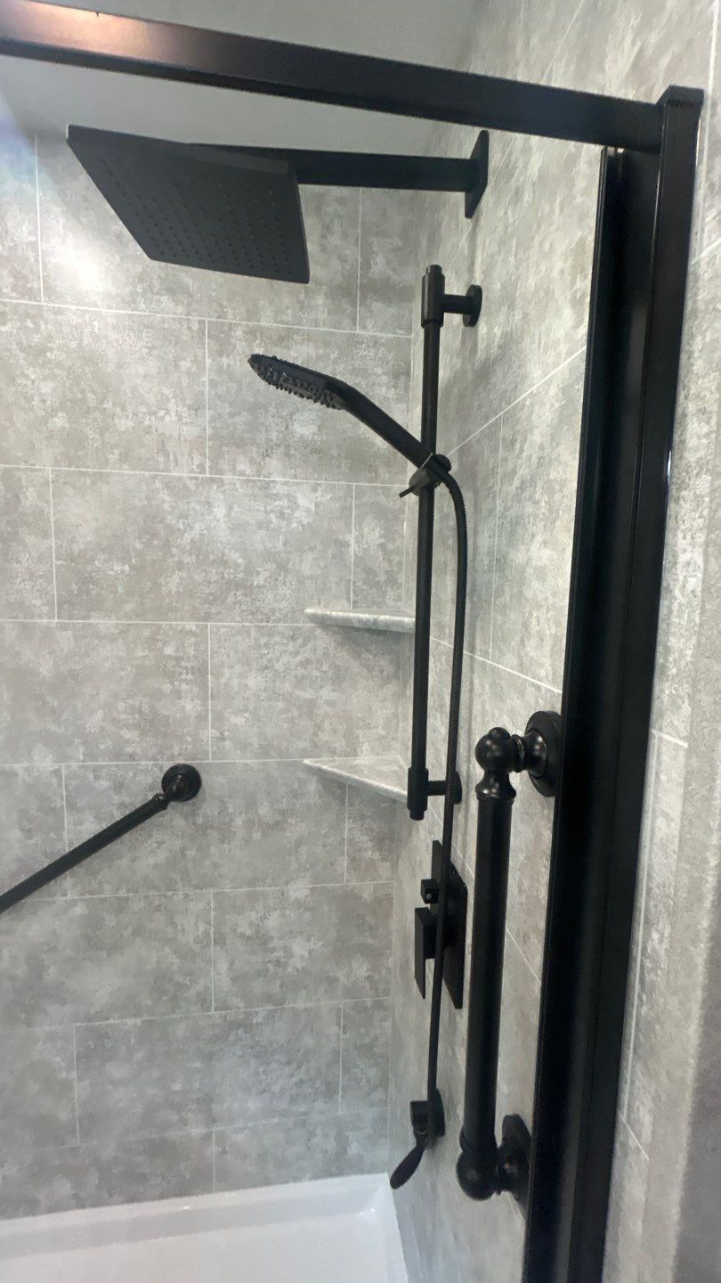 Tub to Walk-In Shower by BathPlanet SW Virginia
