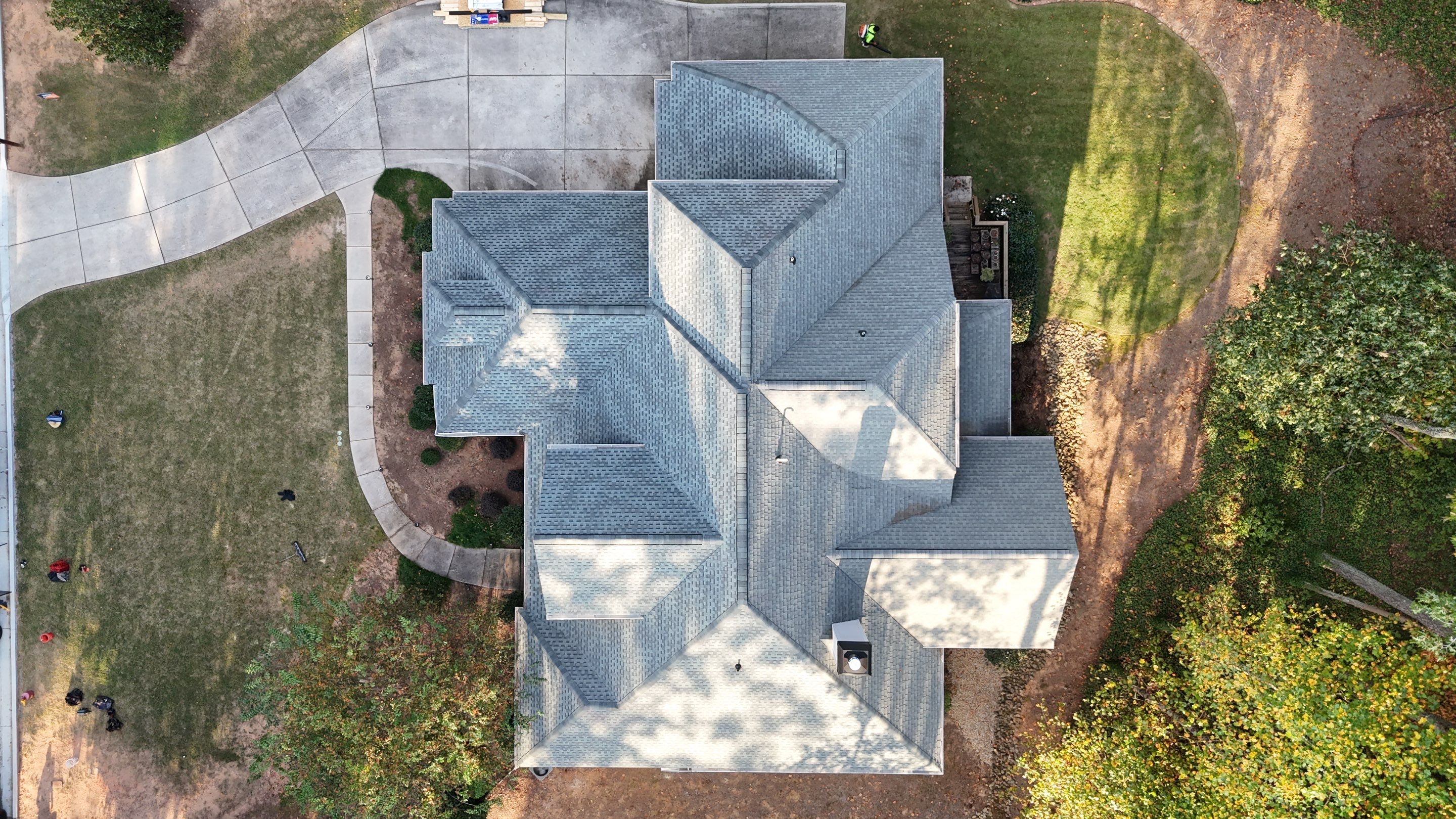Norcross, GA Roof Replacement GAF Timberline HDZ Slate by Reset Roofing
