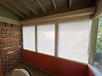 Exterior Solar Screen Project in Huntsville