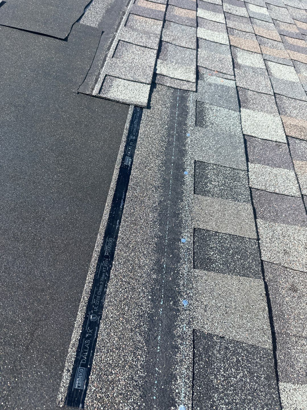 Hail Damage using Owen's Corning Duration (Lifetime) Shingles by Roof Repair Company