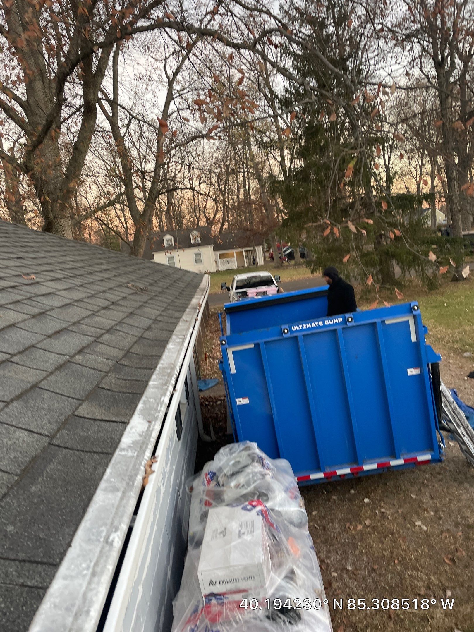 Project in Muncie, IN by Rodeffer Roofing INC