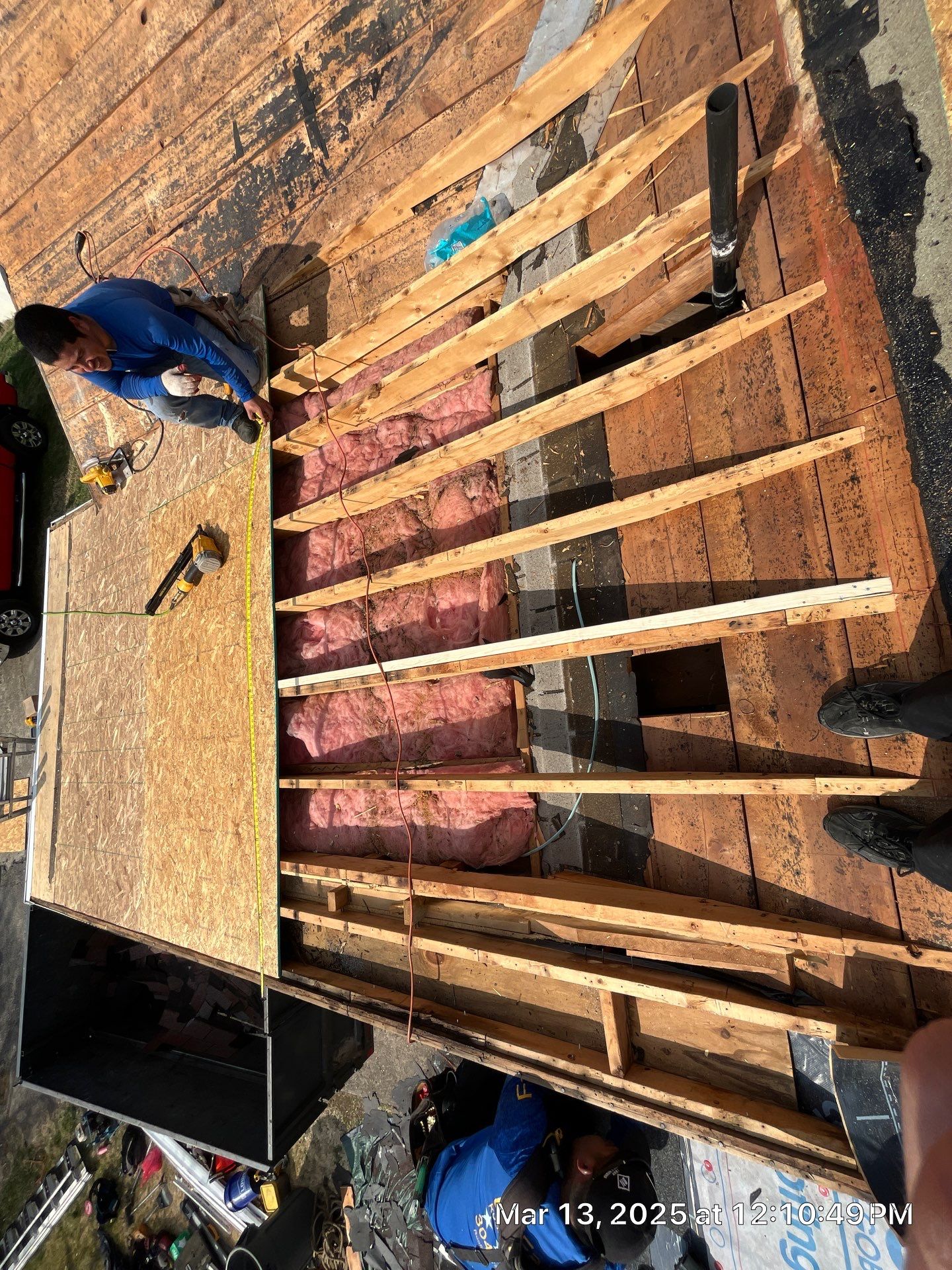 Residential Roofing Installation using Certainteed Landmark Pro Shingles by Fahey Roofing + Contracting