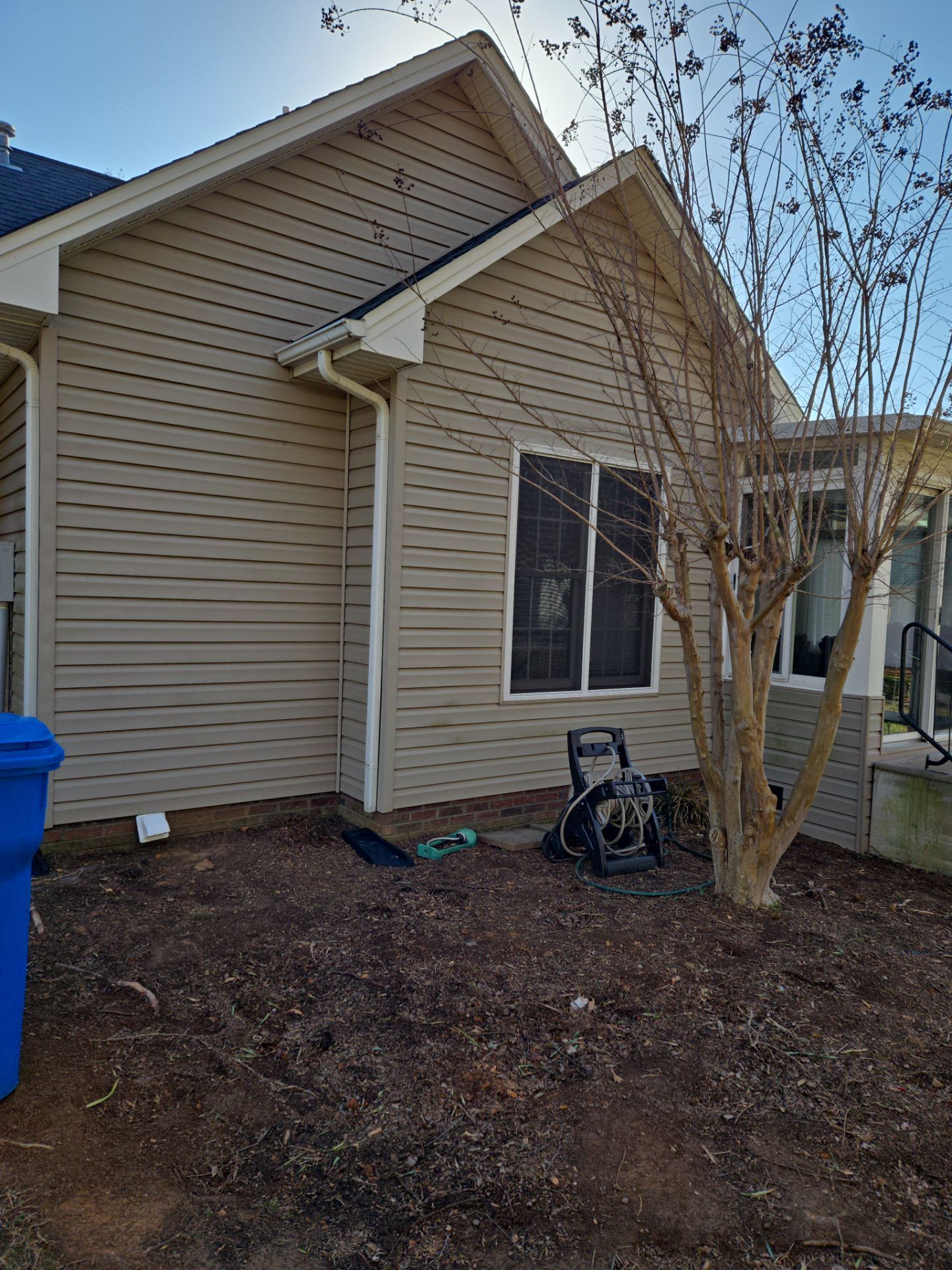 House Wash using cleaner by Power Wash Masters LLC