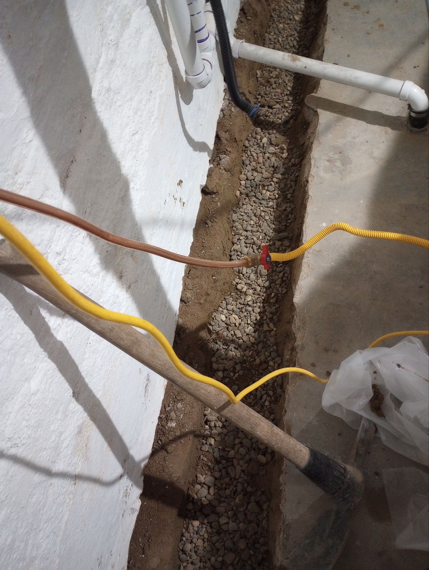 Interior Drain Tile & Wall Drainage in Northeast Minneapolis by Waterproofing Northeast