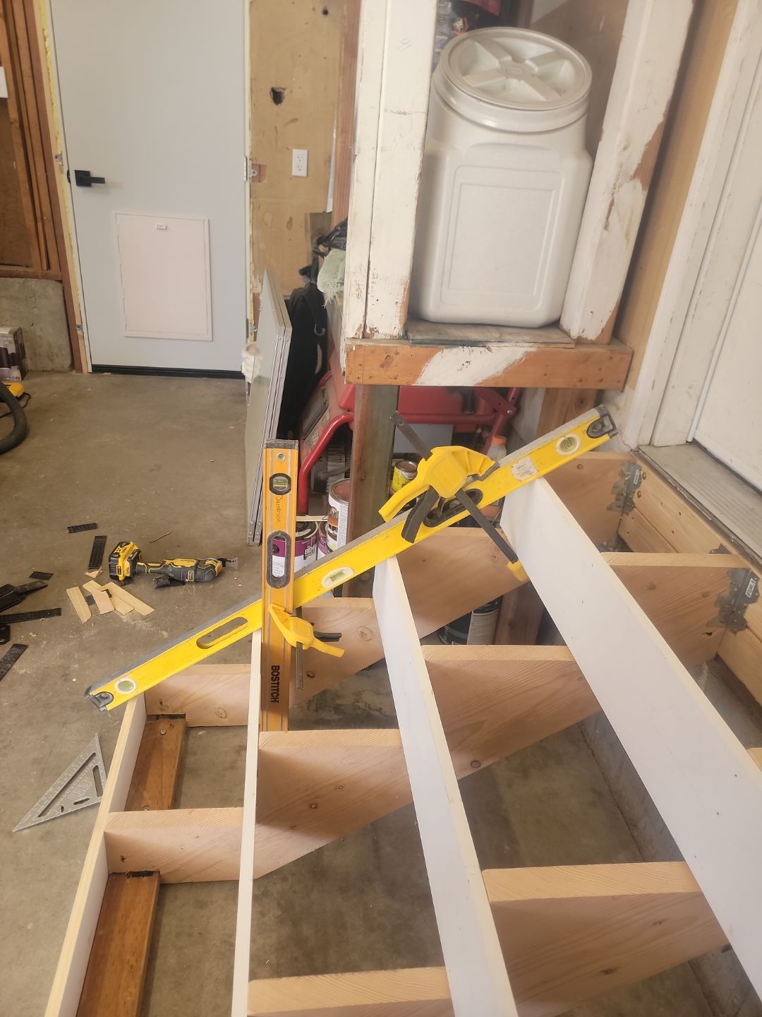 Dog Door and Stairs by Rudd Builders LLC