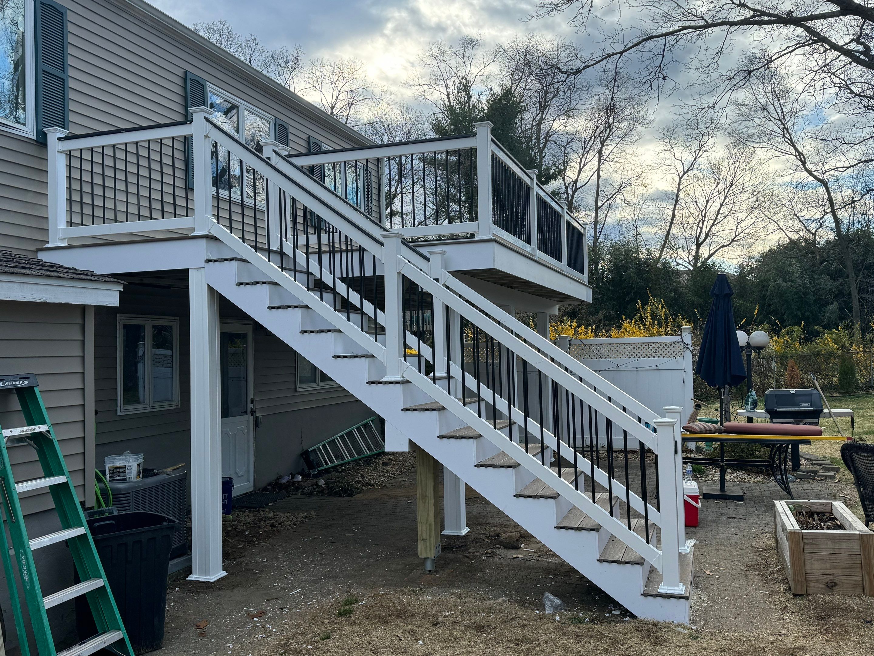 New deck in Middletown by deck guardian