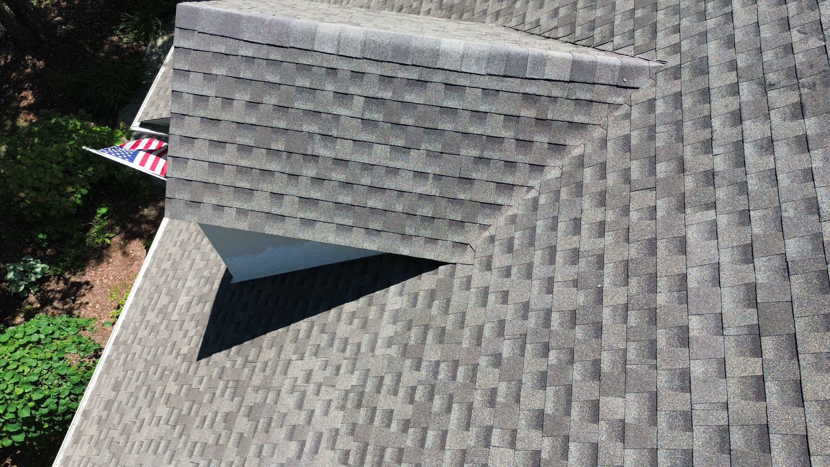 Residential Roofing Installation using Timberline HDZ Shingles - Weathered Wood by RoofX 