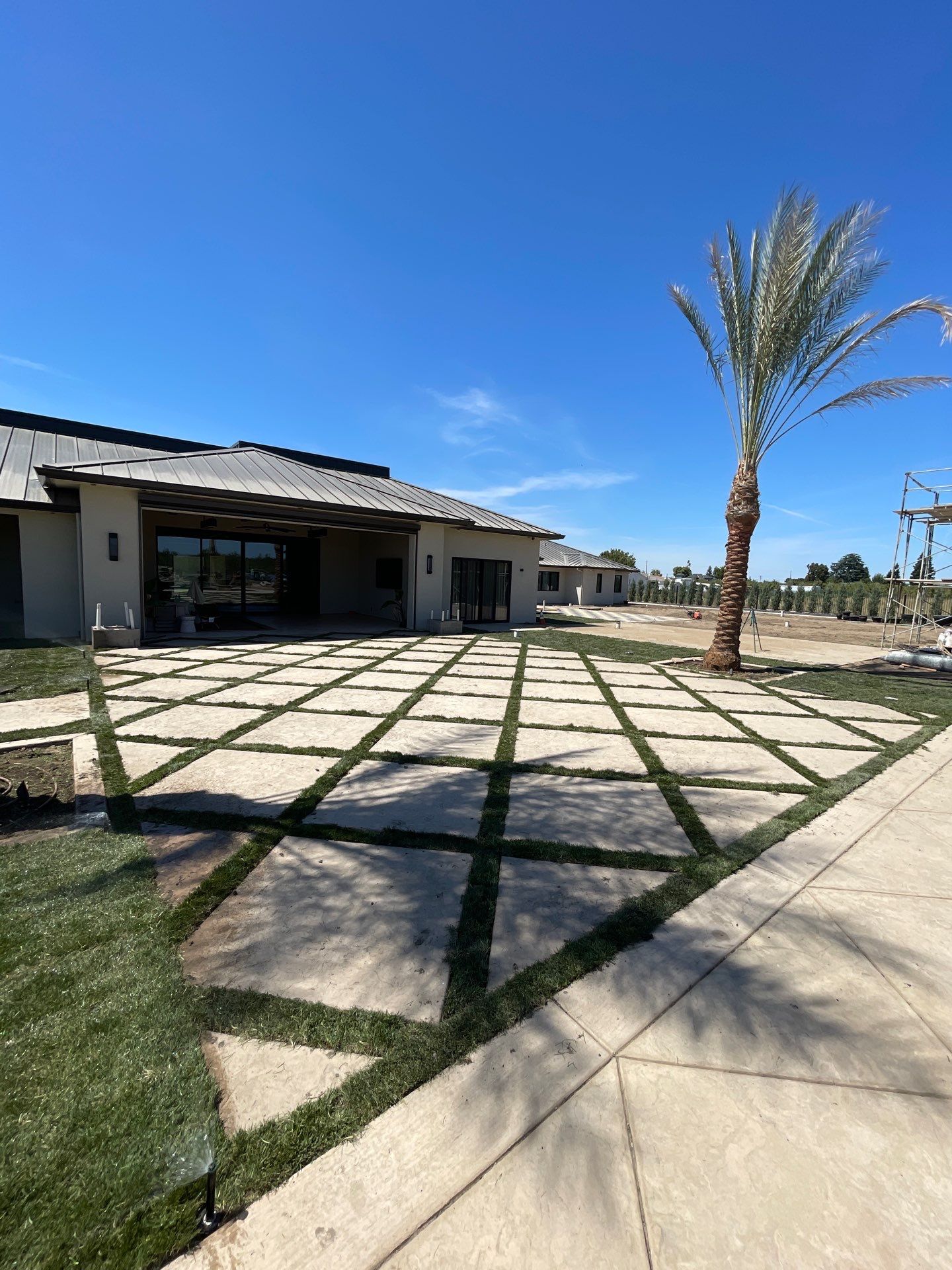Project in Lodi by A - G Sod Farms