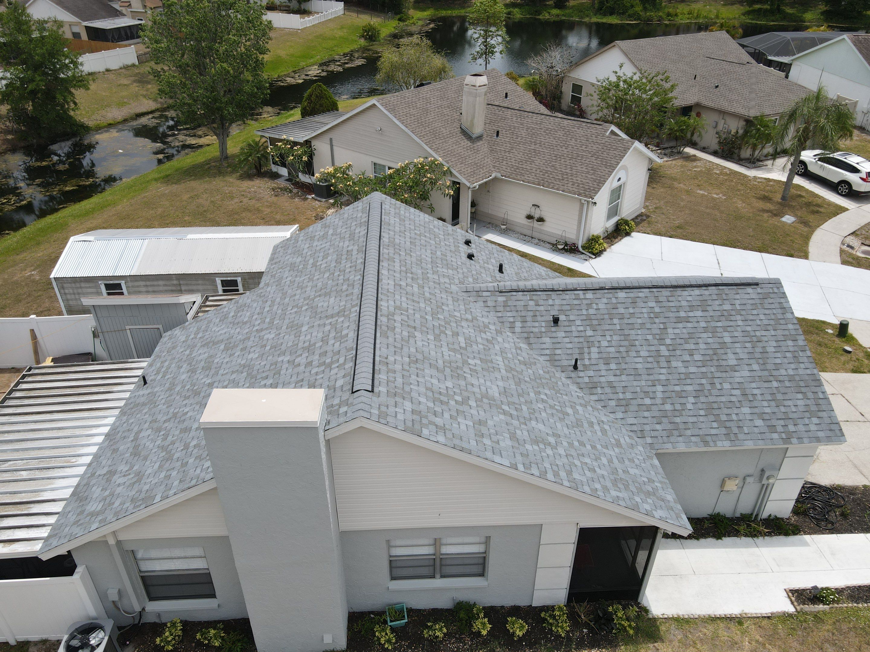 Roof Replacement in Riverview, FL. by Steadfast Roofing 