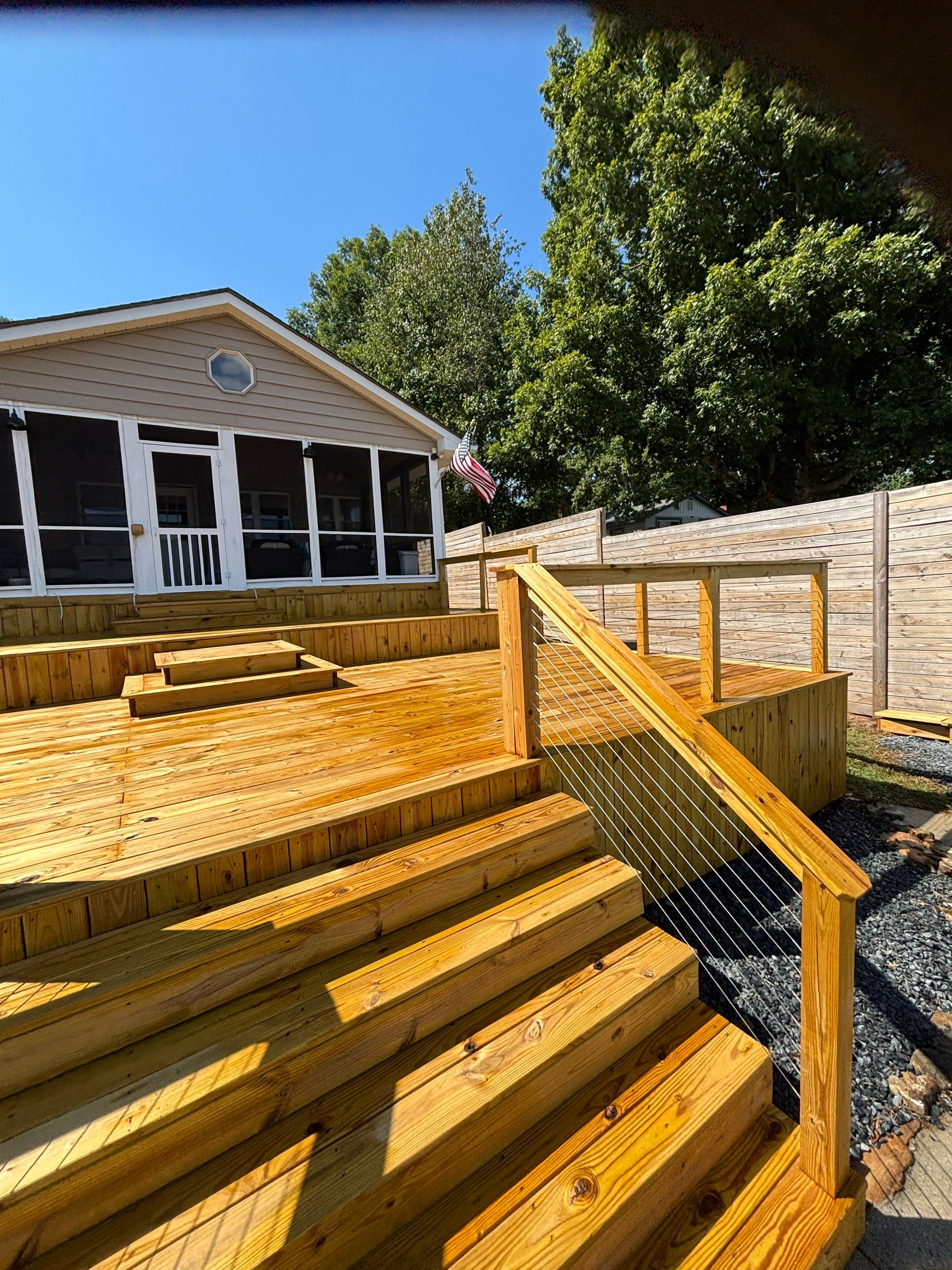 Wood Dock using Wood Sealant by DuraSeal