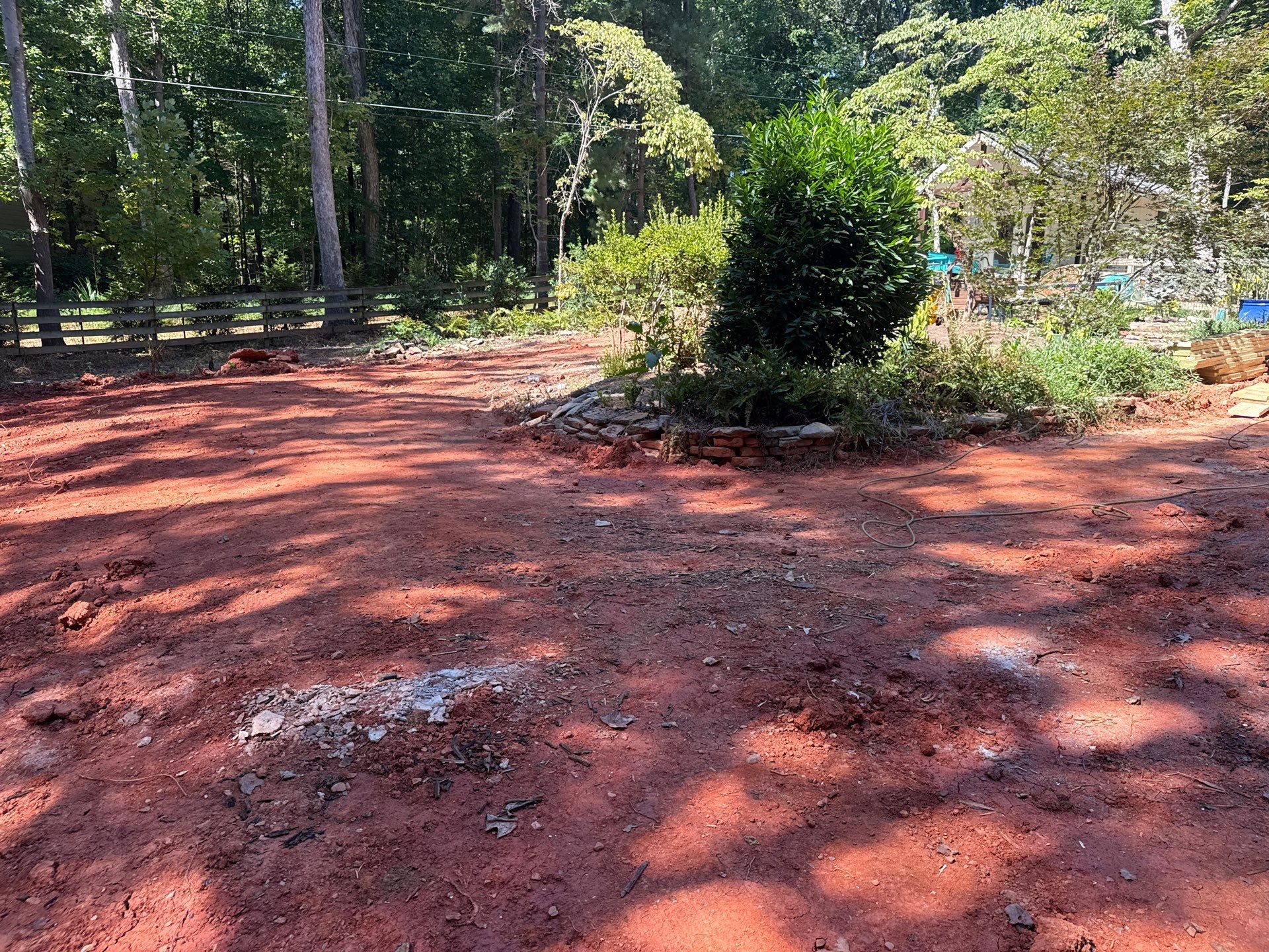 Project in Waxhaw by Badger Hauling