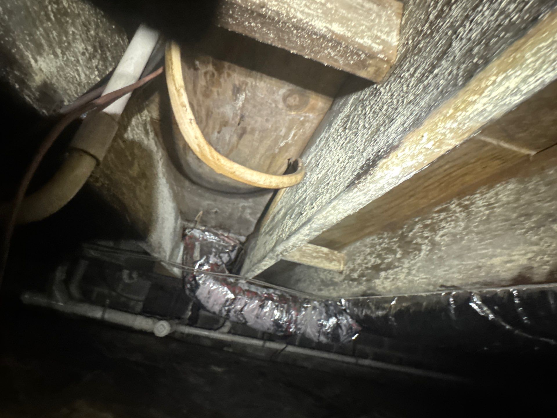 Project in Carrsville by Patriot Crawl Space Repairs