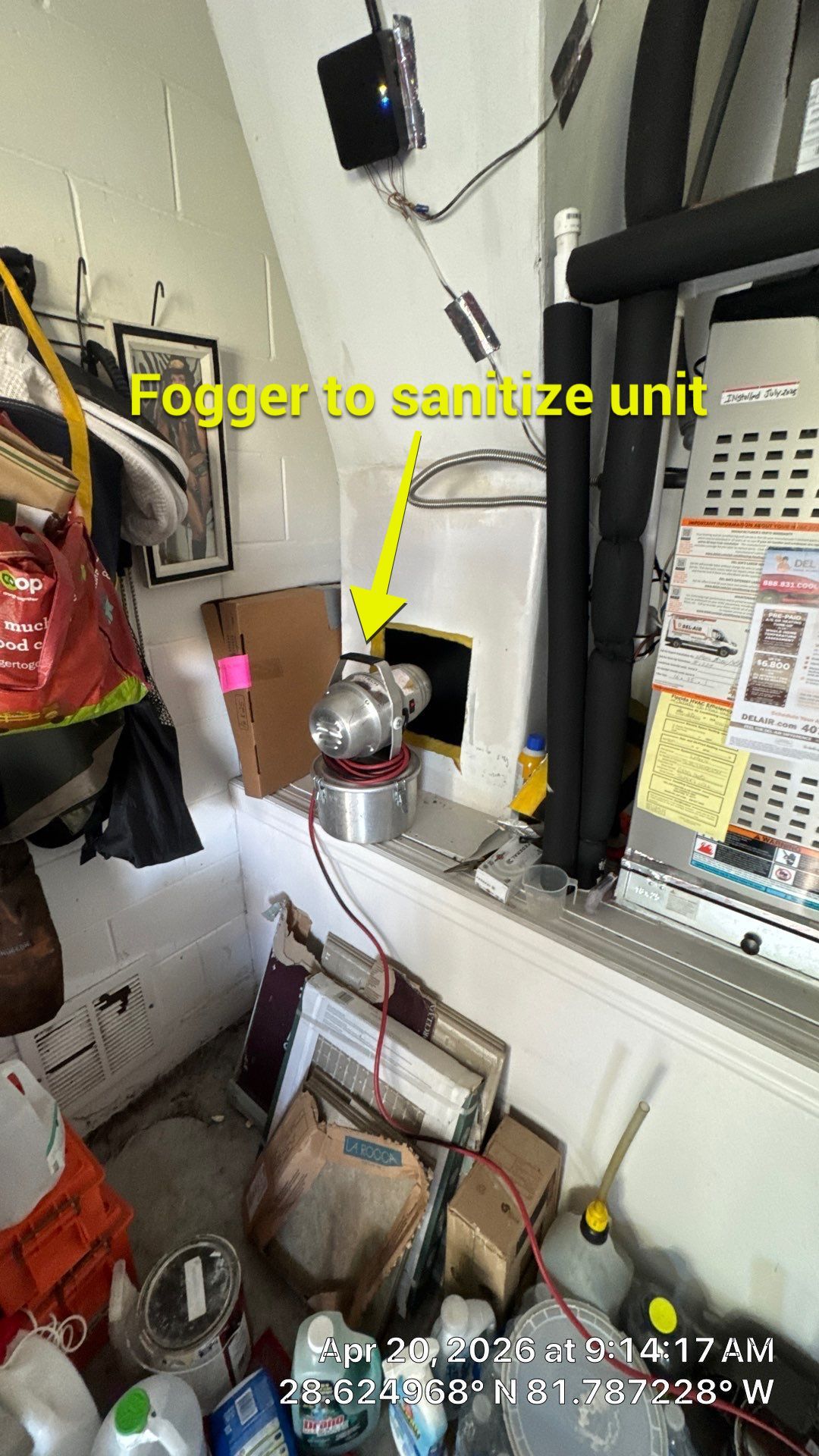 Air Duct and Dryer Vent Cleaning in Groveland by Hygienic Air, Inc