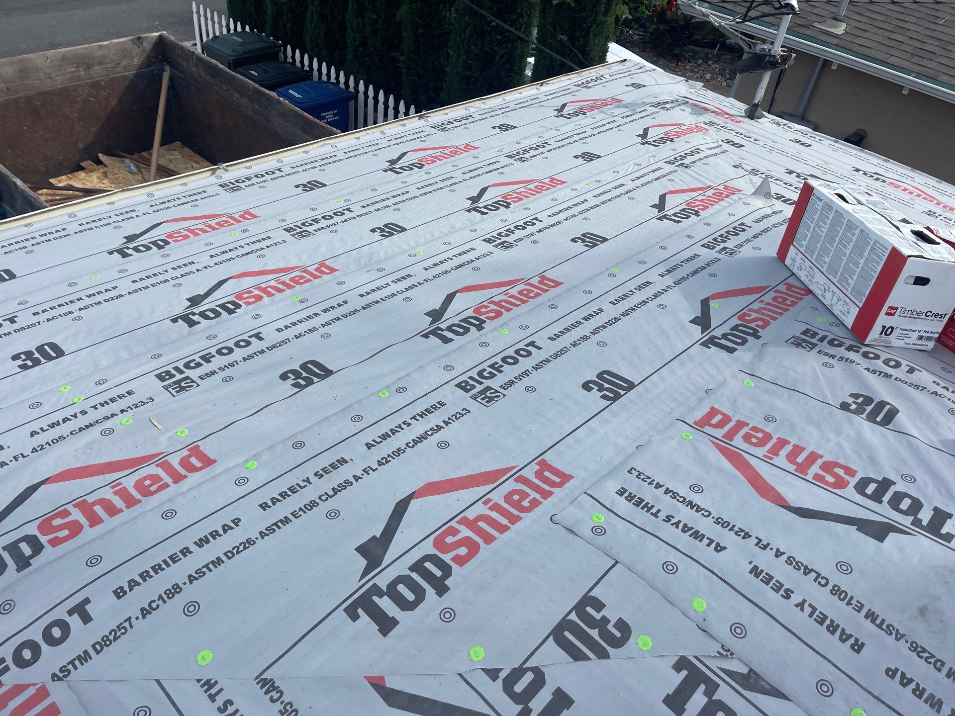 Residential Roofing Replacement using GAF Timberline Reflector Series by Acker Roofing